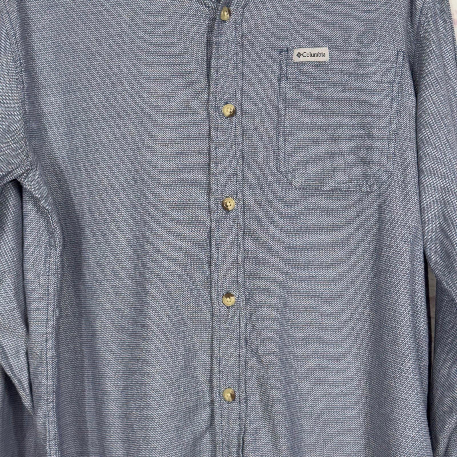 Columbia Columbia Men's Long Sleeve Button-Down Shirt Large Size L / US 10 / IT 46 - 2 Thumbnail