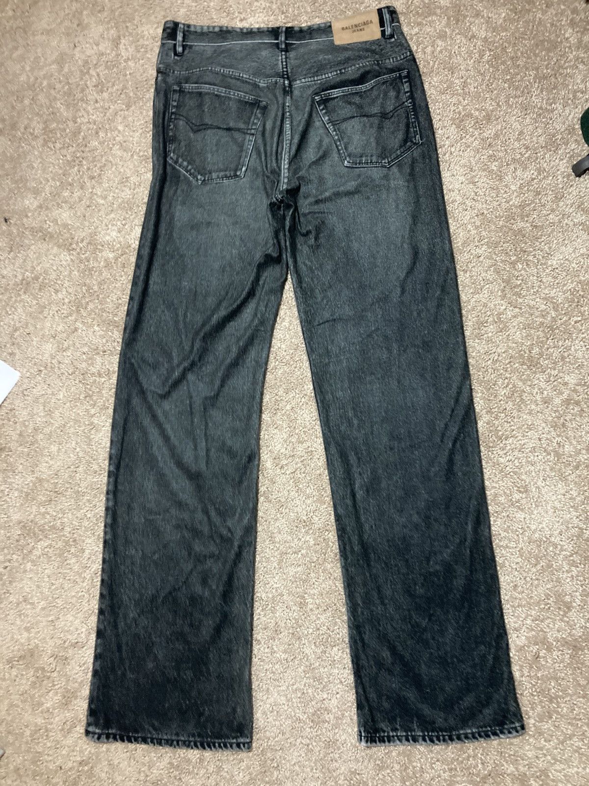 Balenciaga New SS23 Balenciaga Trompe L'oeil Flare Jeans Sweats 2023 S Size US 30 / EU 46 - 12 Thumbnail