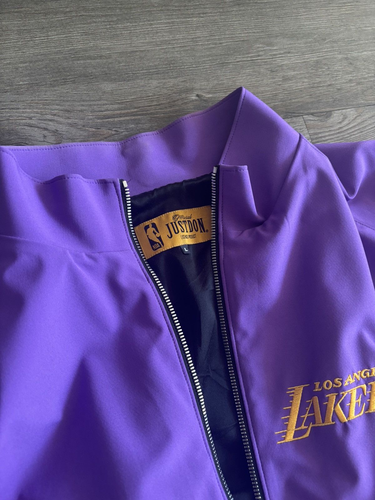 Just Don Just Don Lakers Warm Up Jacket Size US M / EU 48-50 / 2 - 3 Thumbnail