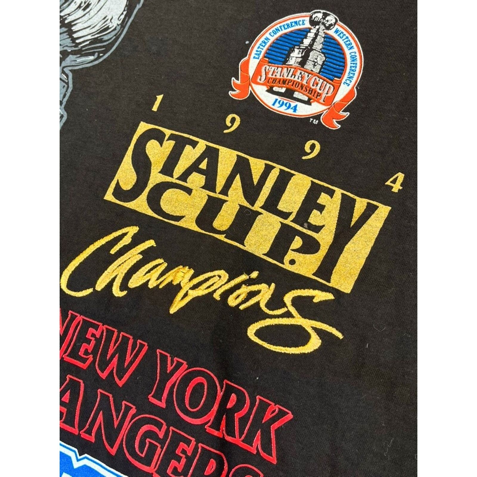 Nutmeg New York Rangers 1994 NHL Stanley Cup Champions Nutmeg Mills Size US M / EU 48-50 / 2 - 4 Thumbnail