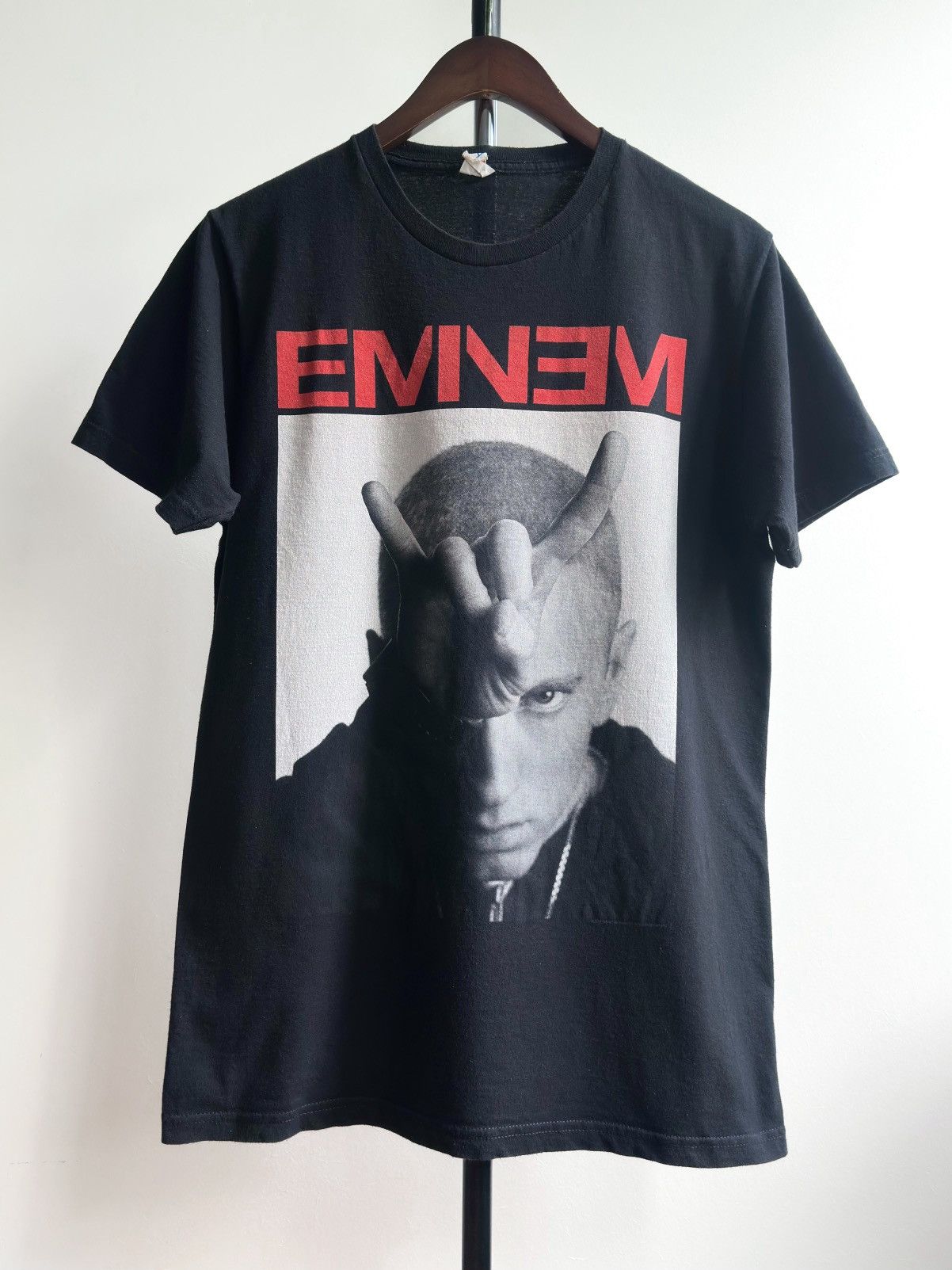 Eminem × Rap Tees × Vintage VINTAGE Y2K EMINEM GRAPHIC RAP TEE Size US M / EU 48-50 / 2 - 1 Thumbnail