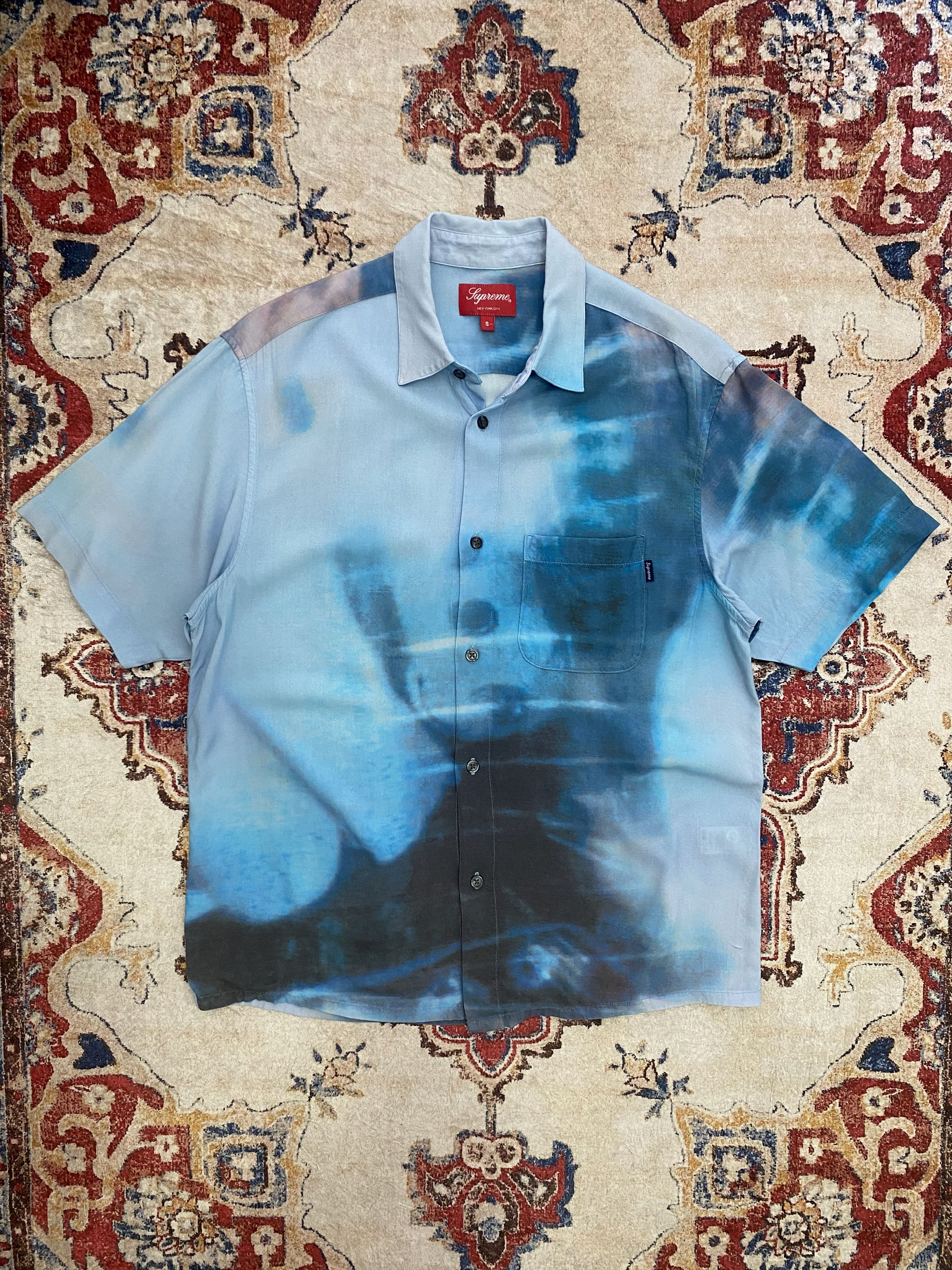 Supreme Supreme x My Bloody Valentine 'Loveless' Rayon SS Shirt