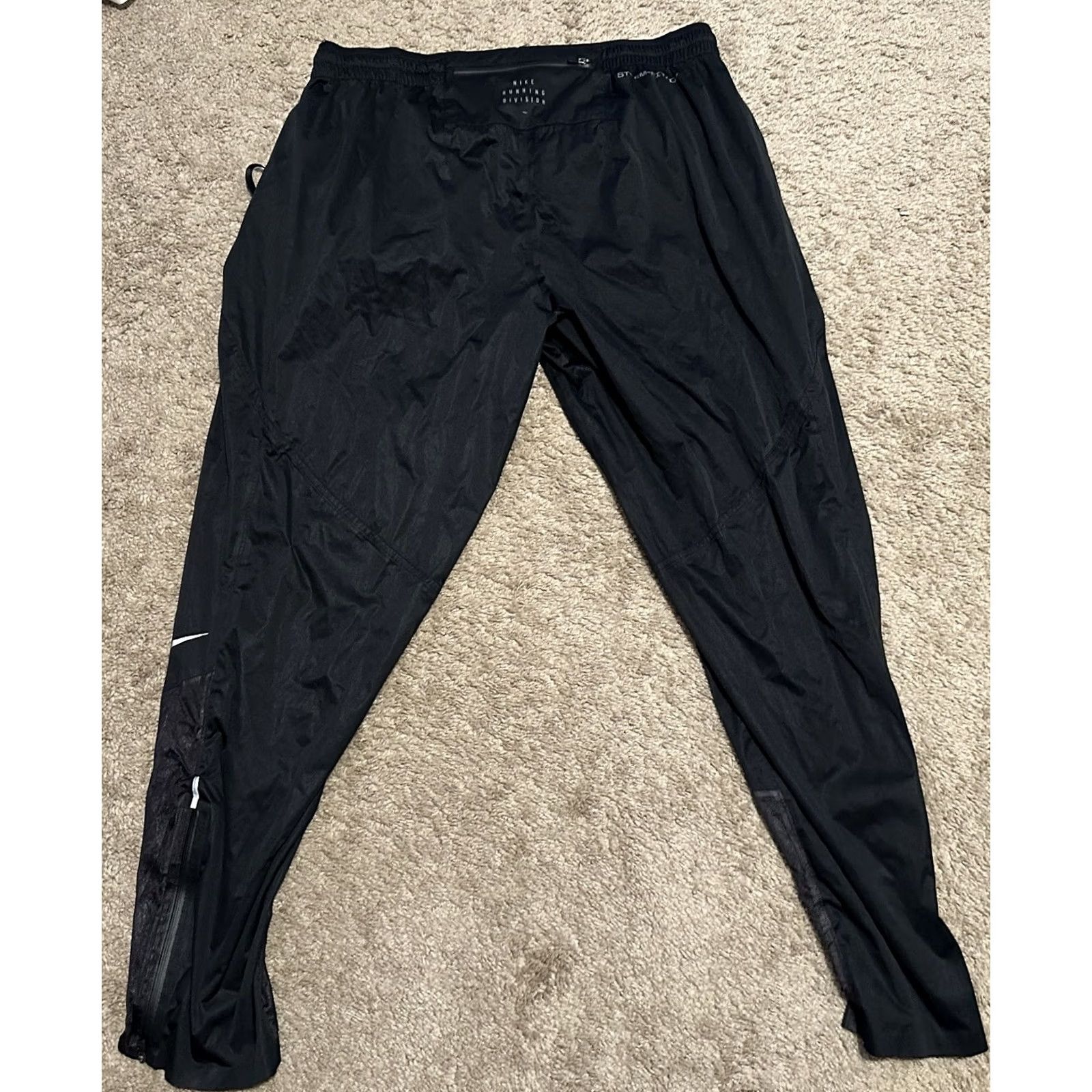 Nike Nike Storm Fit ADV Division Pants Womens XL Jogger Black Tapered Athletic Activewear Cross Training Running & Walking Size 40" / US 18 - 5 Thumbnail