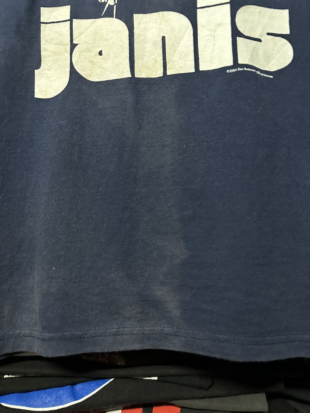 Band Tees Vintage Janis Joplin Sun Faded Tee Oversize Size US XL / EU 56 / 4 - 4 Thumbnail