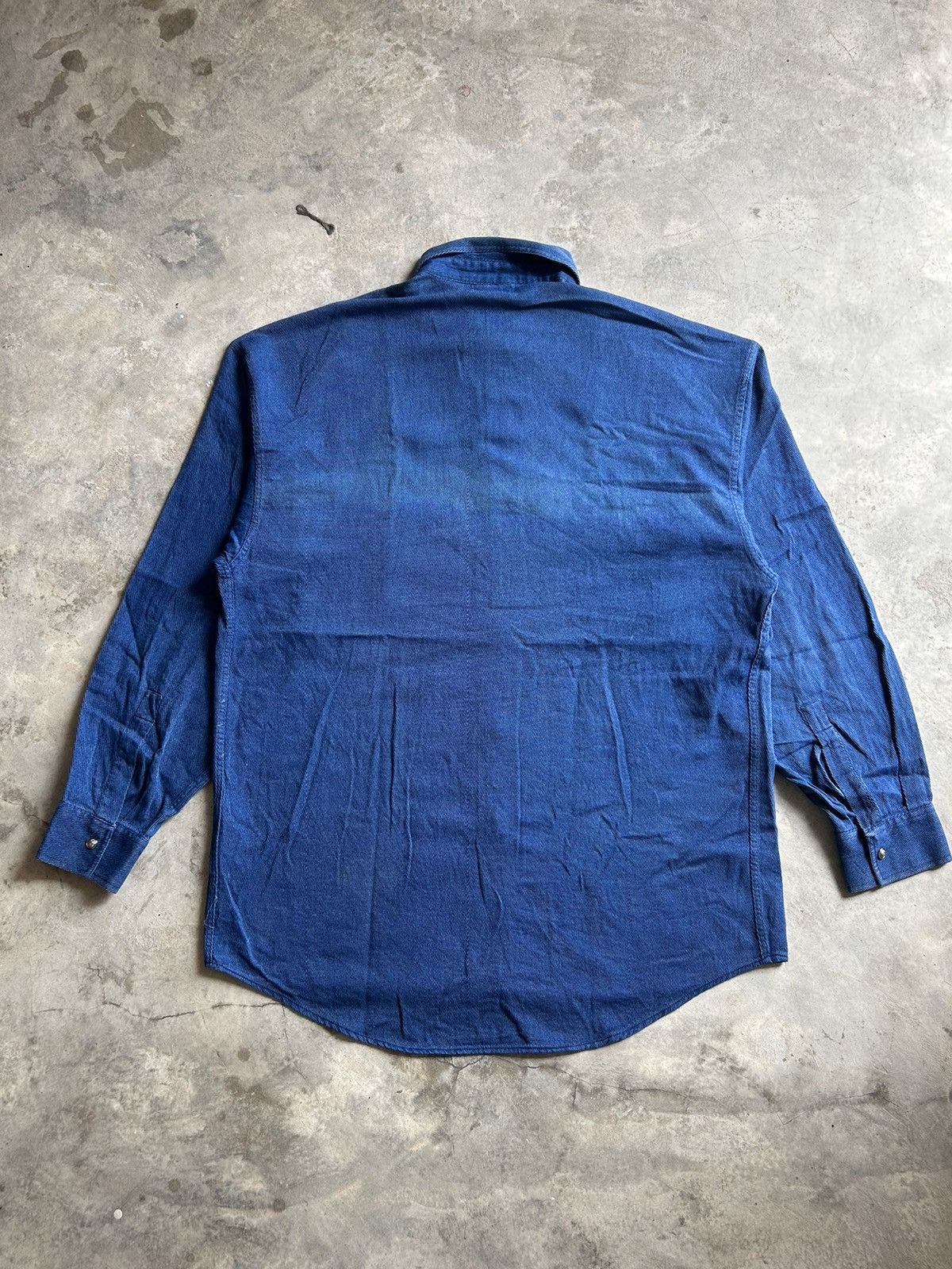 Versace Versace Double Pocket Denim Button Up Size US L / EU 52-54 / 3 - 2 Thumbnail