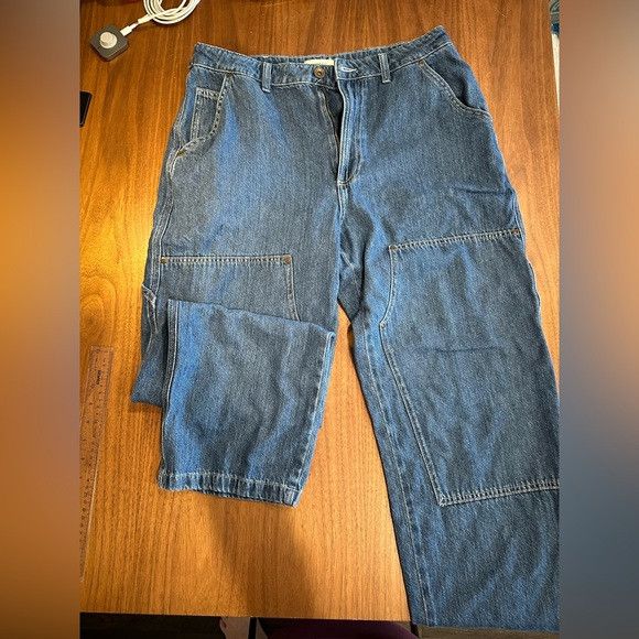 P&Co Casual Blue Boyfriend Jeans Size 36" / US 14 / IT 50 - 1 Thumbnail