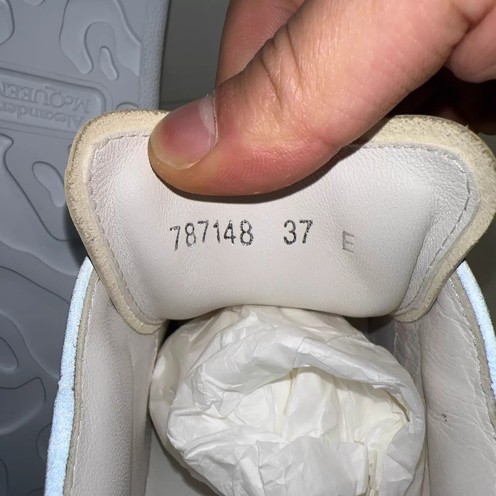 Alexander McQueen Alexander McQueen Oversize Wmns White 37 Sneaker Size US 6.5 / IT 36.5 - 5 Thumbnail