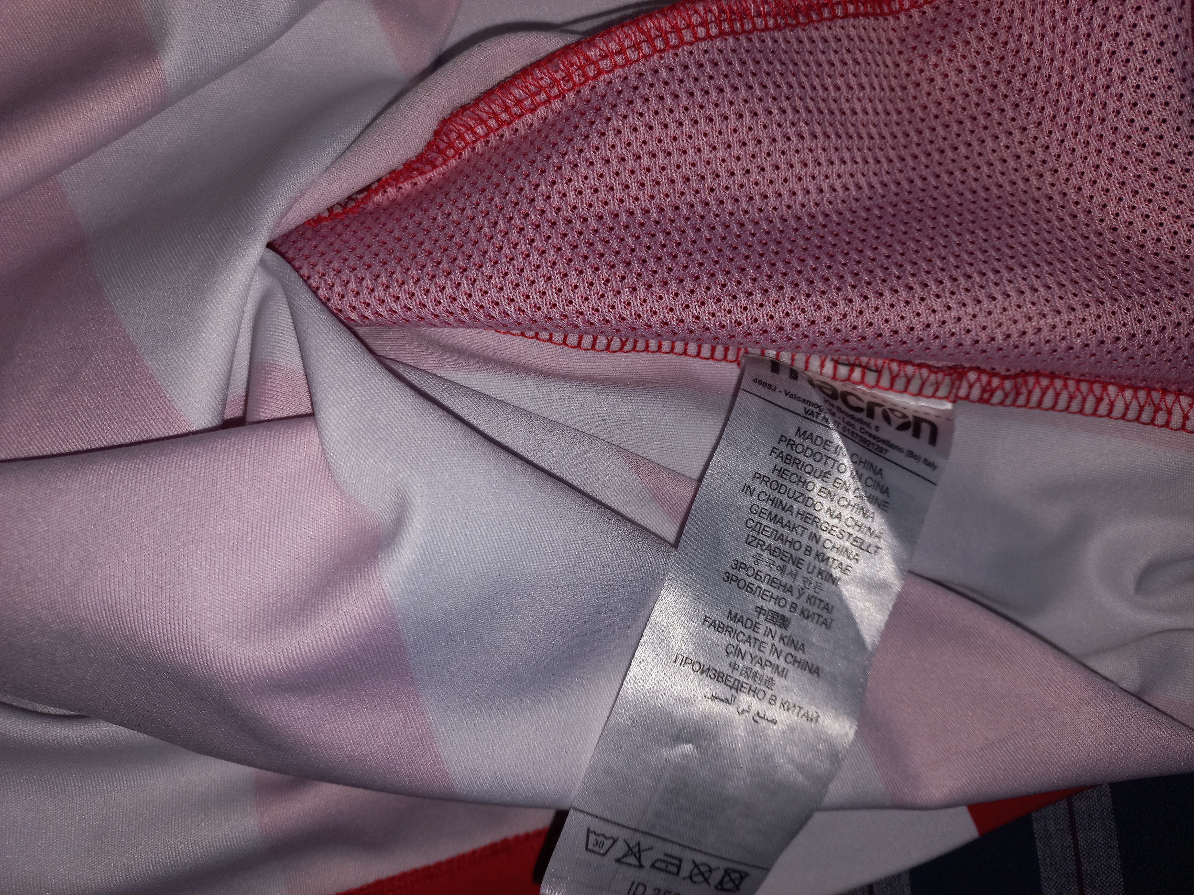 Macron Macron Stevenage Borough Juniors #12 jersey shirt (Size XS) Size US XS / EU 42 / 0 - 7 Thumbnail