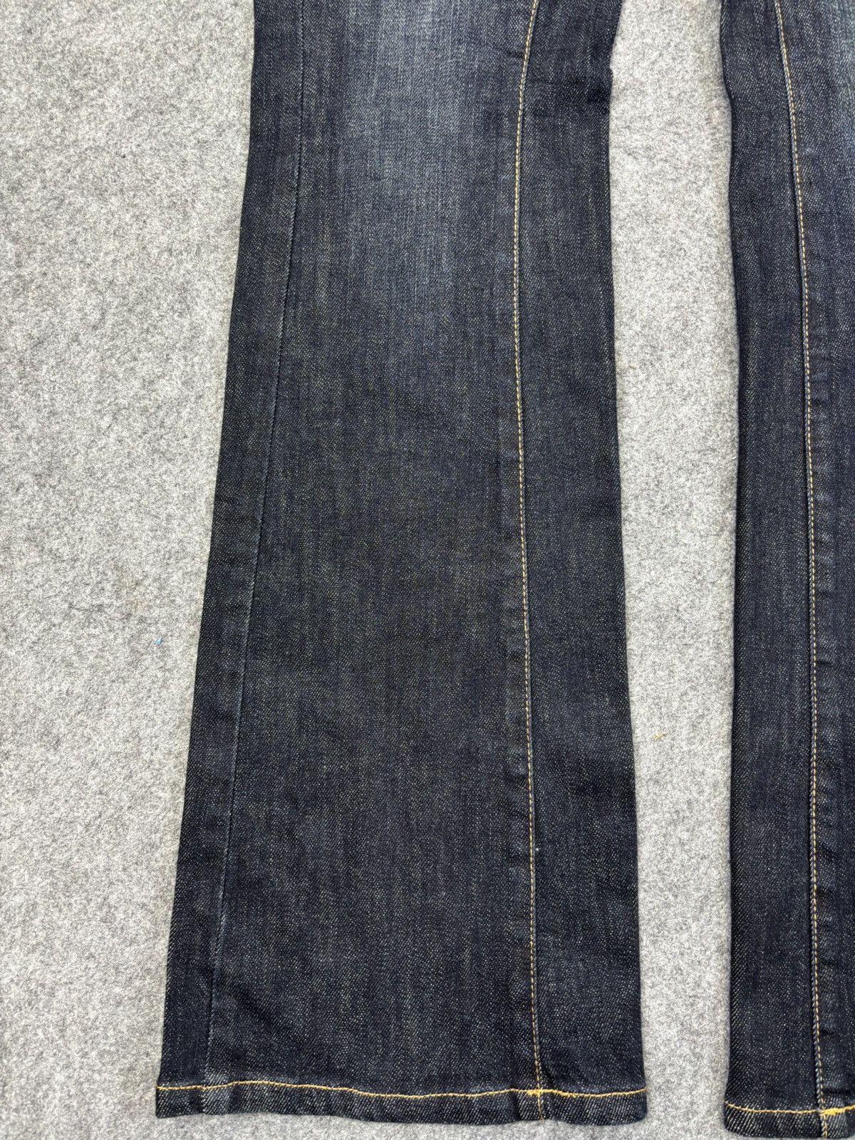 Japanese Brand Flare💥Edelweiss Flare Denim F861 Size 32" / US 10 / IT 46 - 6 Thumbnail