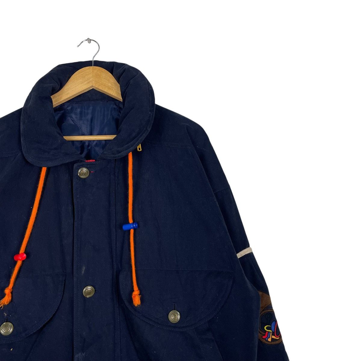 Jean Charles De Castelbajac 💥JEAN CASTELBAJAC NAVY MUSIC EMBROIDERY JACKET Size US M / EU 48-50 / 2 - 5 Thumbnail