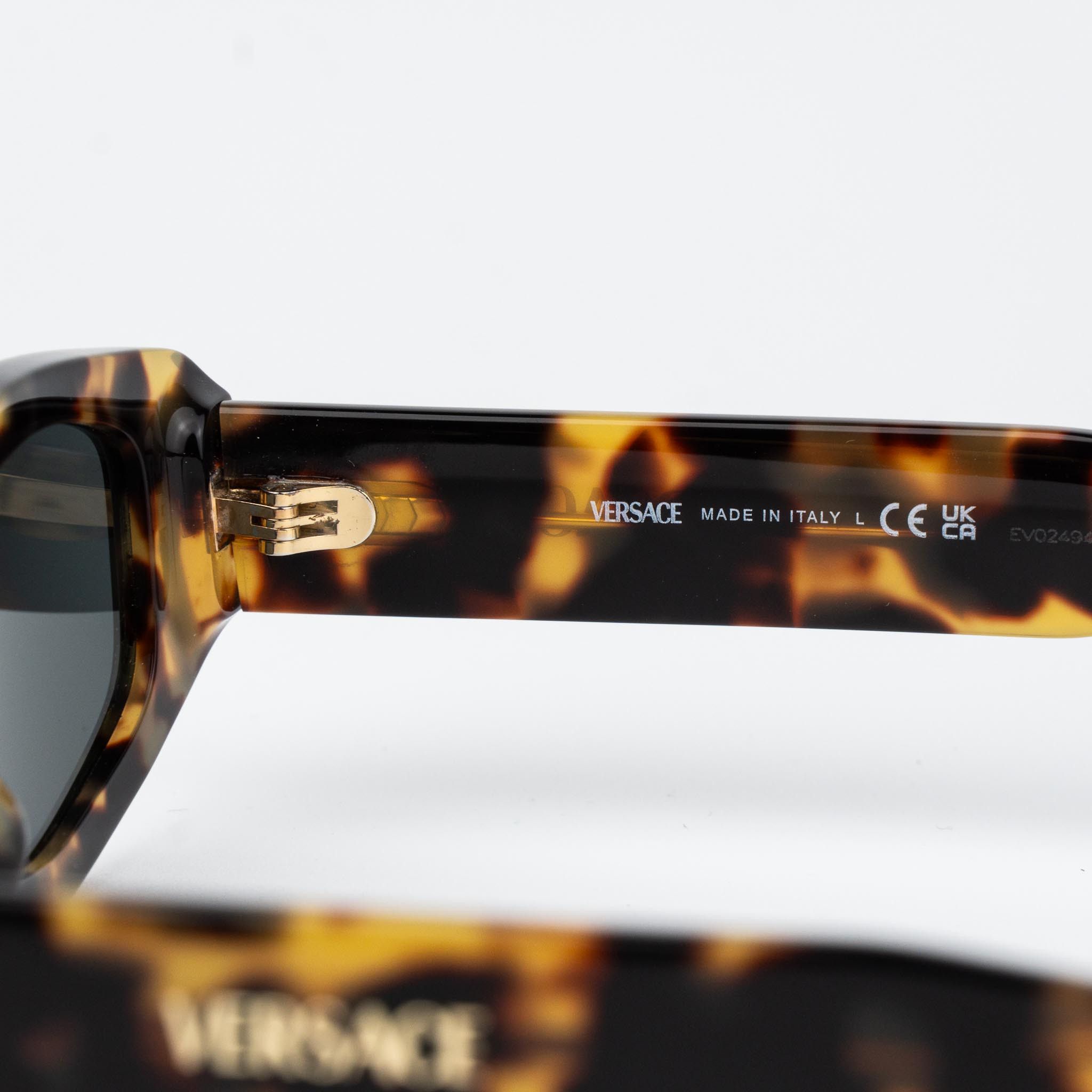 Versace Versace Women Sunglasses Oval VE4487 777/87 NEW AUTHENTIC Size ONE SIZE - 7 Thumbnail