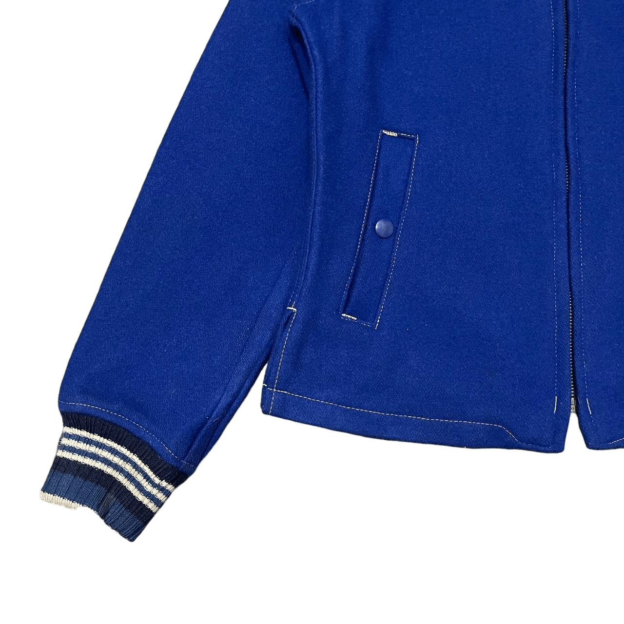 Hysteric Glamour Vintage 90s Hysteric Glamour H.C.G.R Rock Wool Zipper Jacket Size US S / EU 44-46 / 1 - 3 Thumbnail