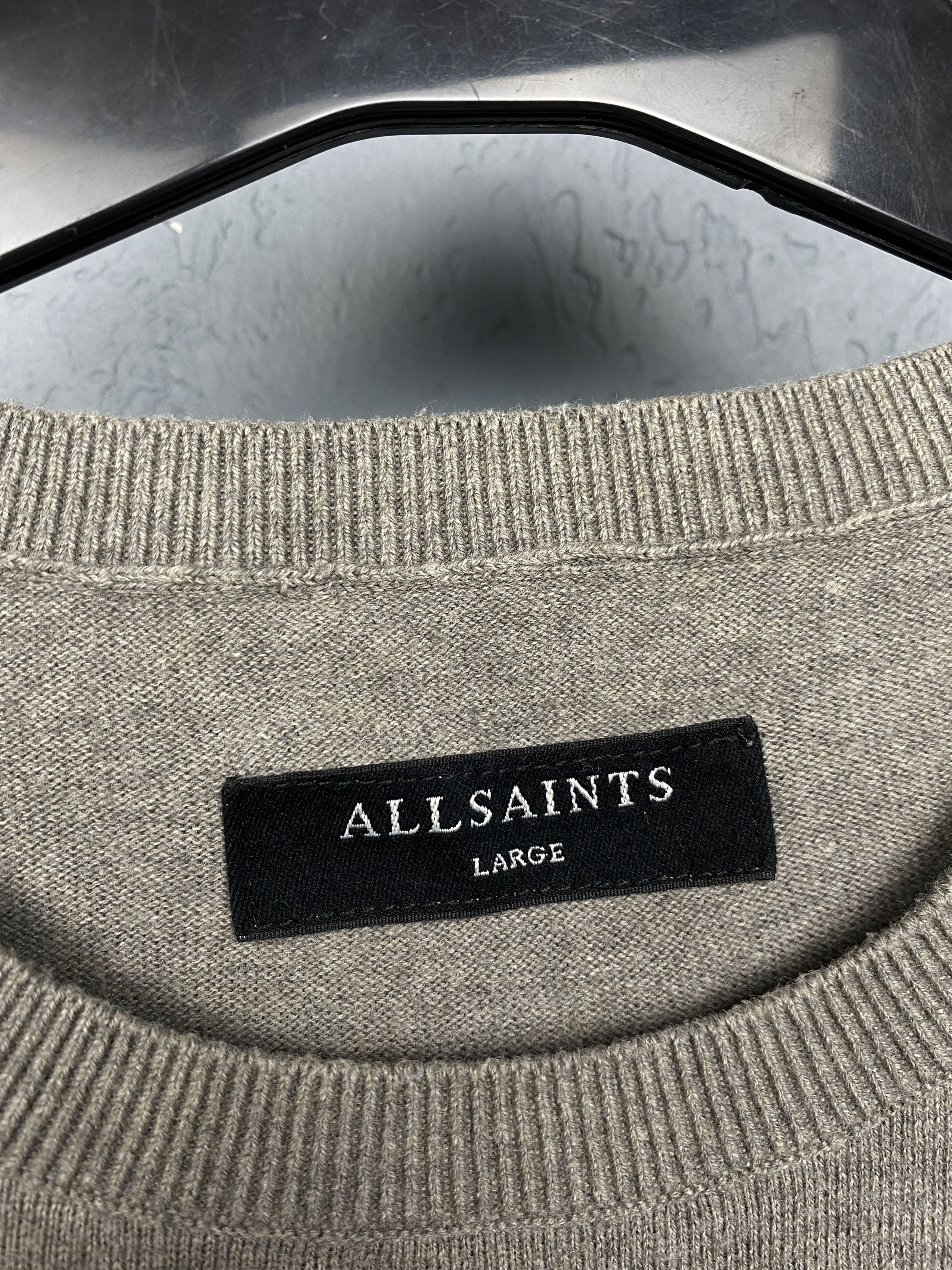 Allsaints Allsaints Vintage Mens Crew Neck Sweater Size US L / EU 52-54 / 3 - 4 Thumbnail