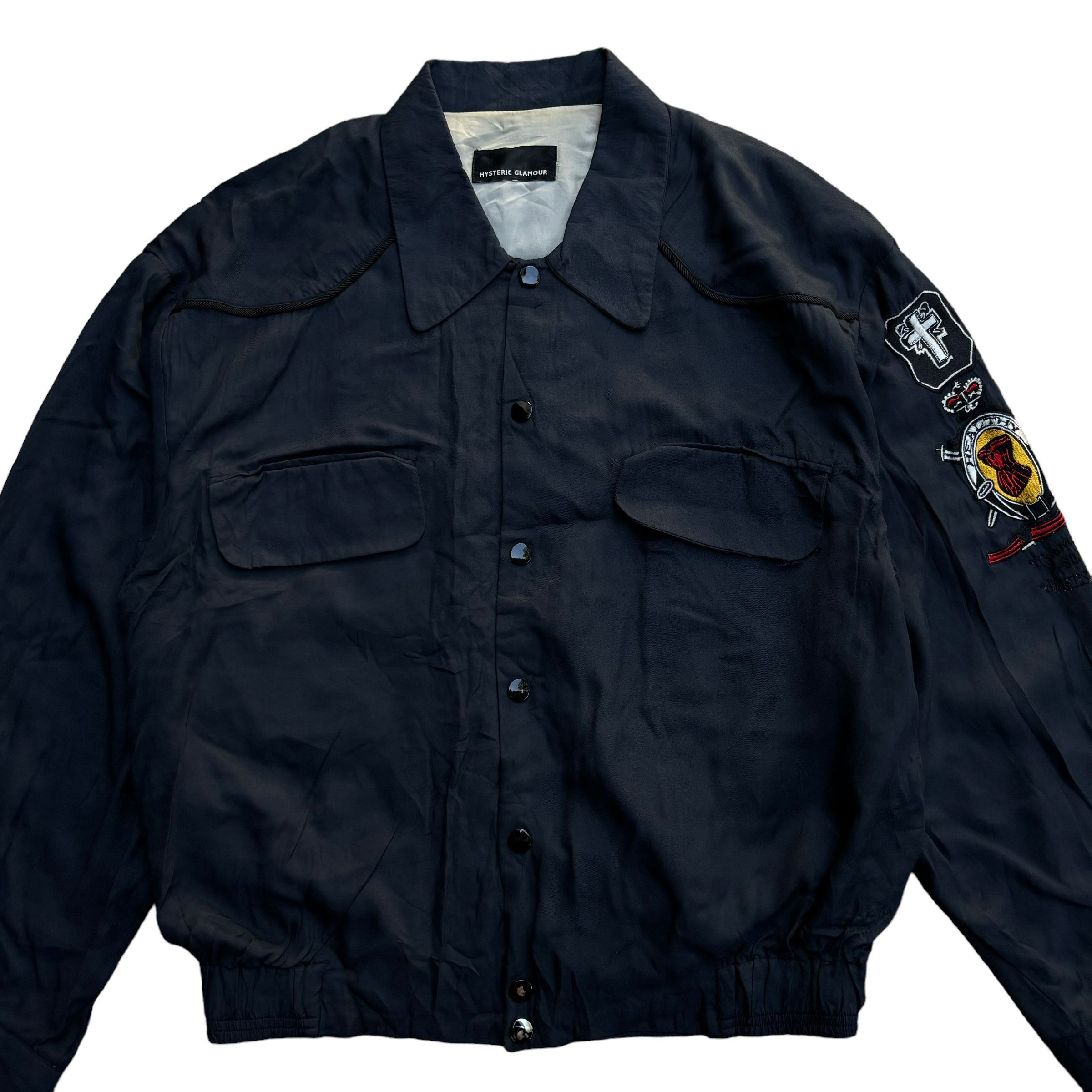 Hysteric Glamour Hysteric Glamour Two Pocket Rayon Jacket Size US M / EU 48-50 / 2 - 7 Thumbnail