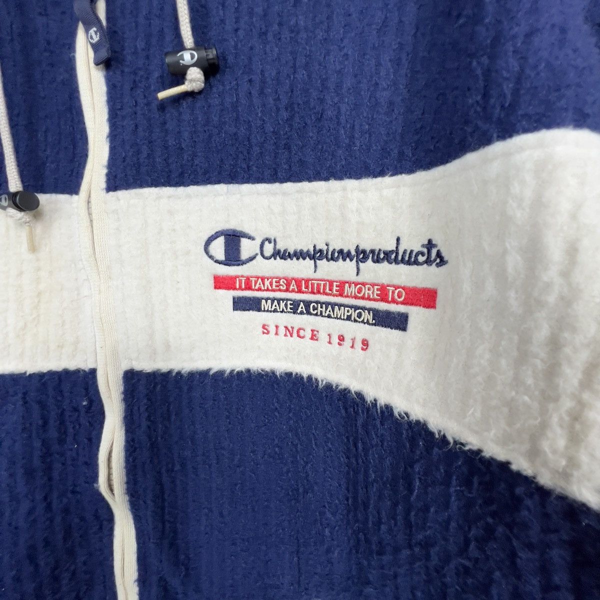 Champion Vintage Champion Fleece Jacket Size US L / EU 52-54 / 3 - 13 Thumbnail