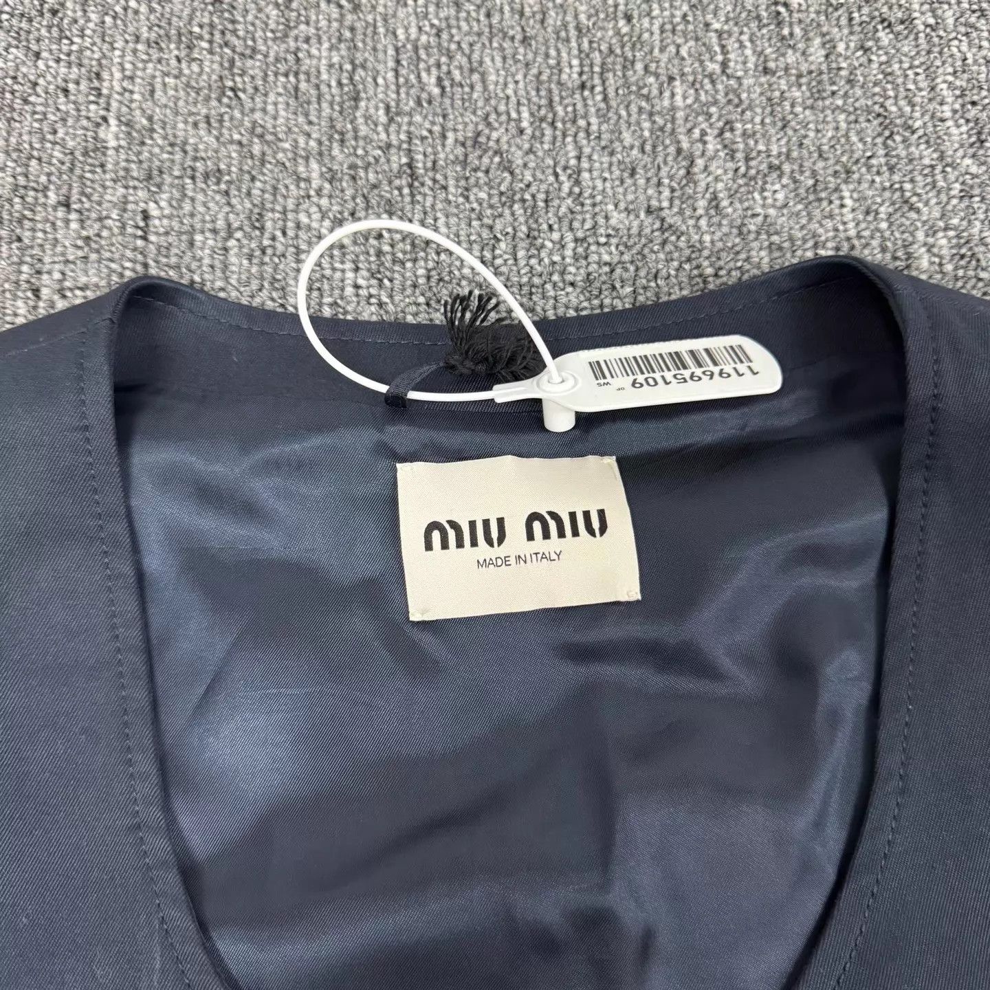 Miu Miu MIU MIU SS24 Half Zip Sleeveless Belted Dress 36 99 New Size XS / US 0-2 / IT 36-38 - 4 Thumbnail