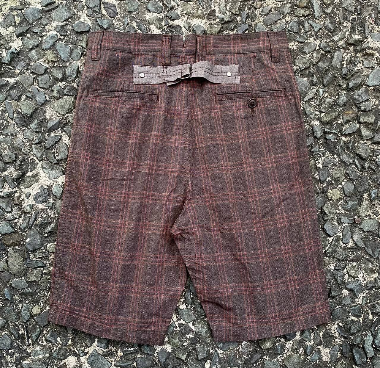 Junya Watanabe JW MAN - CDG - Work Plaid Shorts Size US 30 / EU 46 - 3 Thumbnail