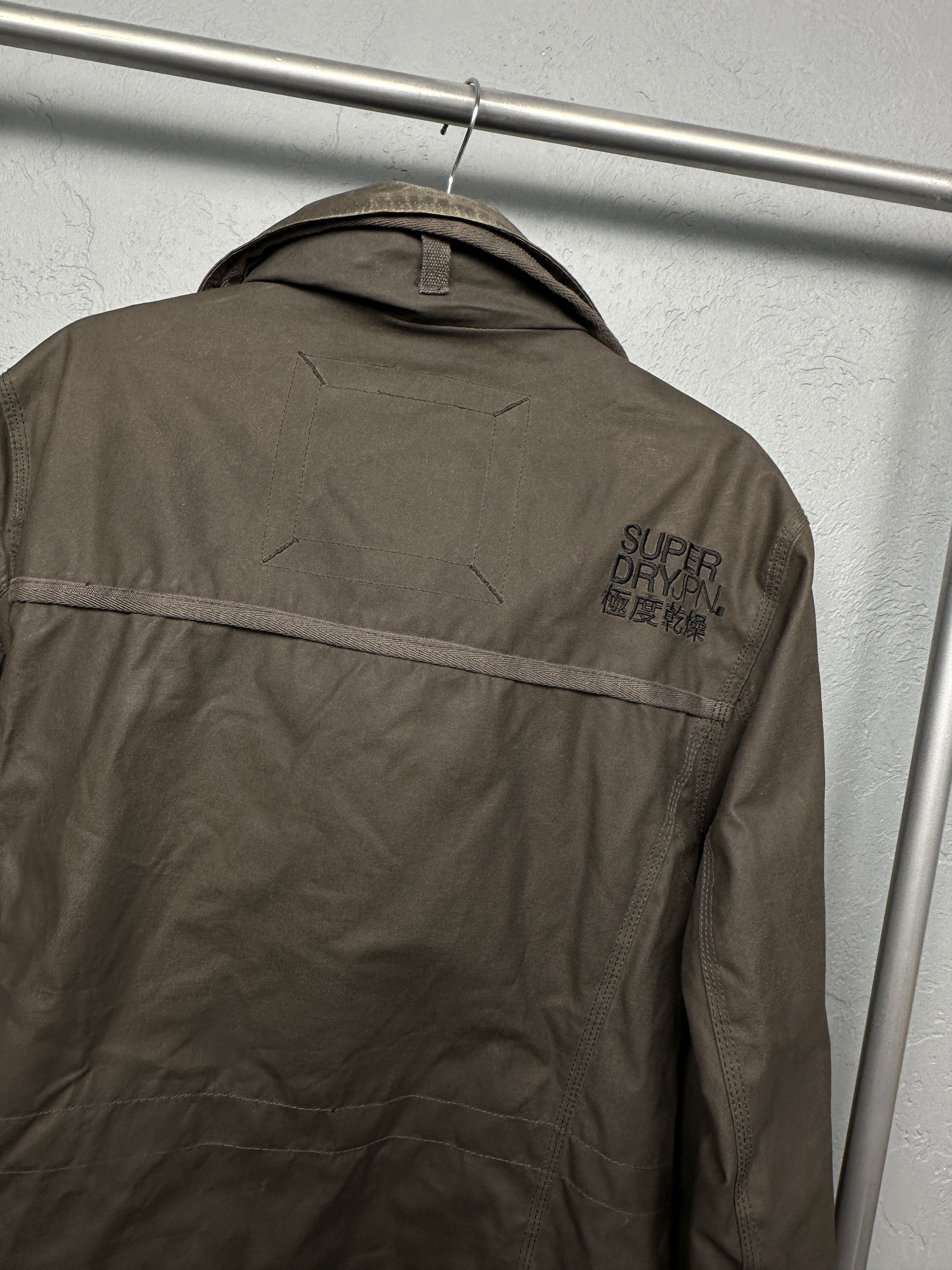 Superdry Superdry Vintage Mens Motorcycles Biker Wax Jacket Size US XL / EU 56 / 4 - 10 Thumbnail