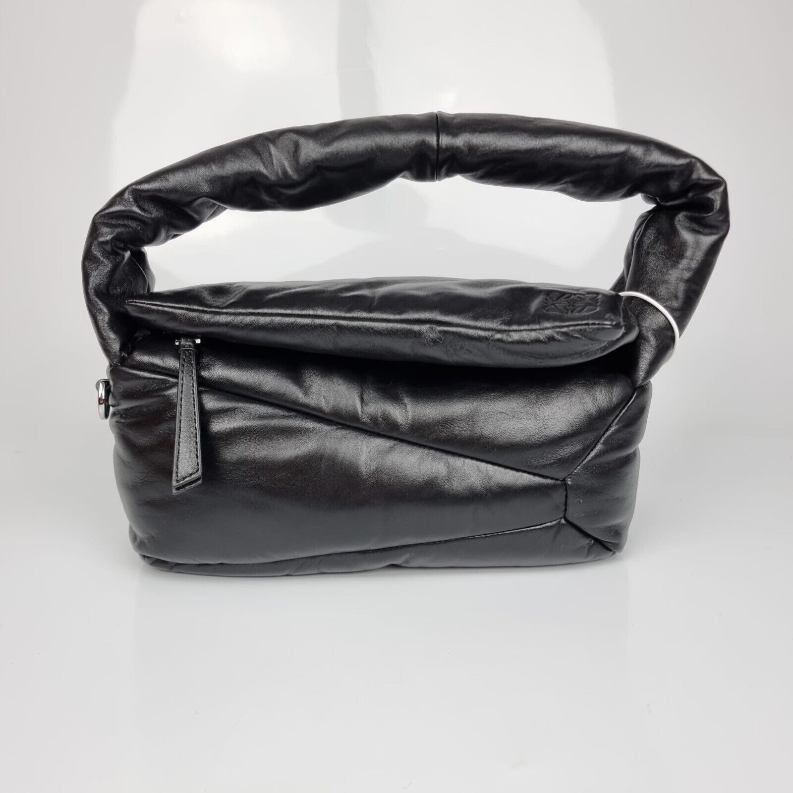Loewe Loewe Puzzle Black Puff Hobo Shoulder Bag New Size ONE SIZE - 8 Thumbnail