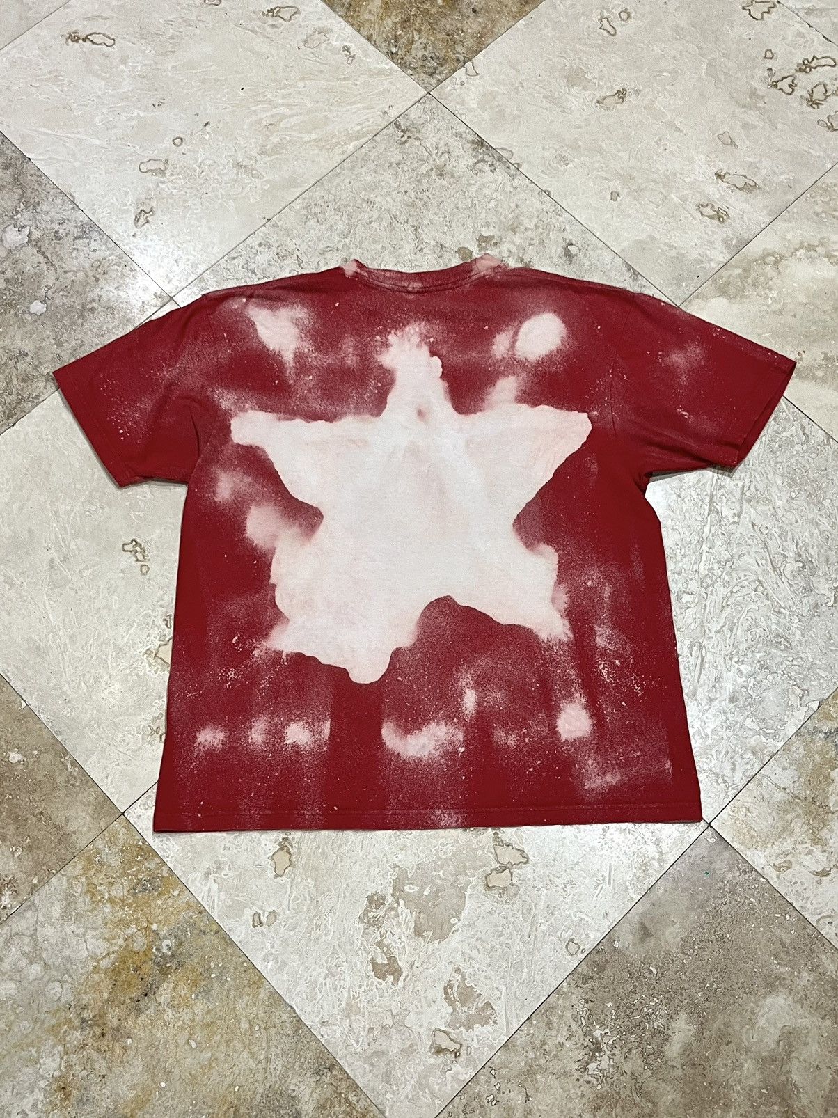 Vintage CRAZY Y2K Che Guevara Custom Bleached Tee Size US XL / EU 56 / 4 - 3 Thumbnail
