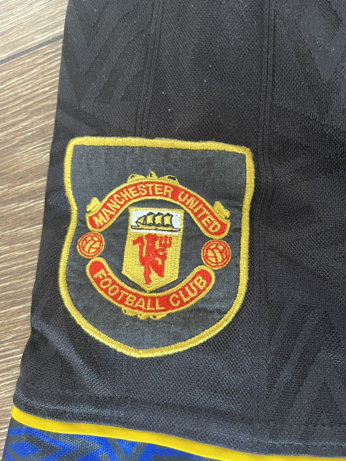 Umbro Manchester United Shorts 1993-1995 away Size US 36 / EU 52 - 3 Thumbnail