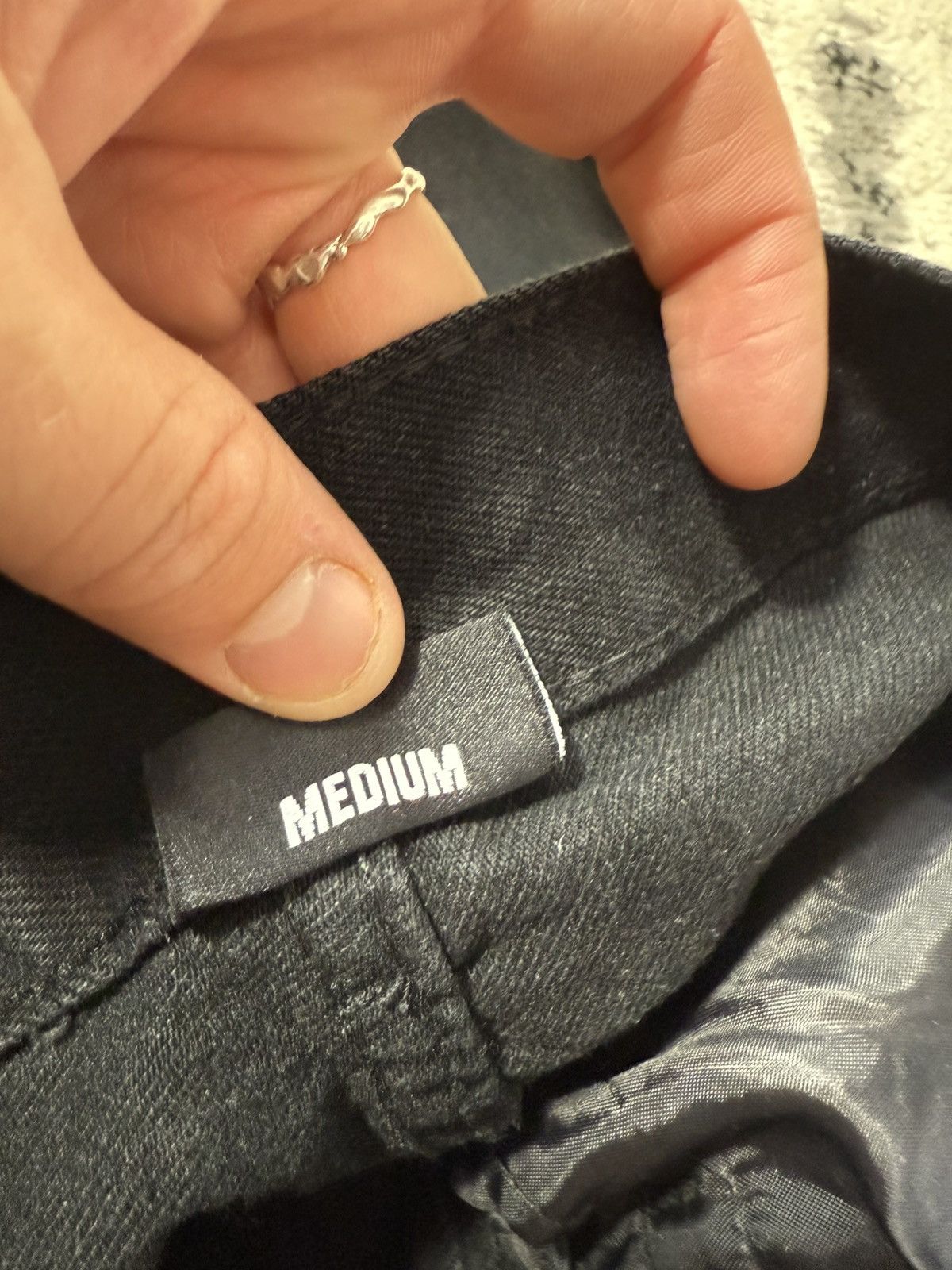 Revenge Y2K Revenge Embroidery Front Logo Denim Jeans Size US 32 / EU 48 - 4 Thumbnail