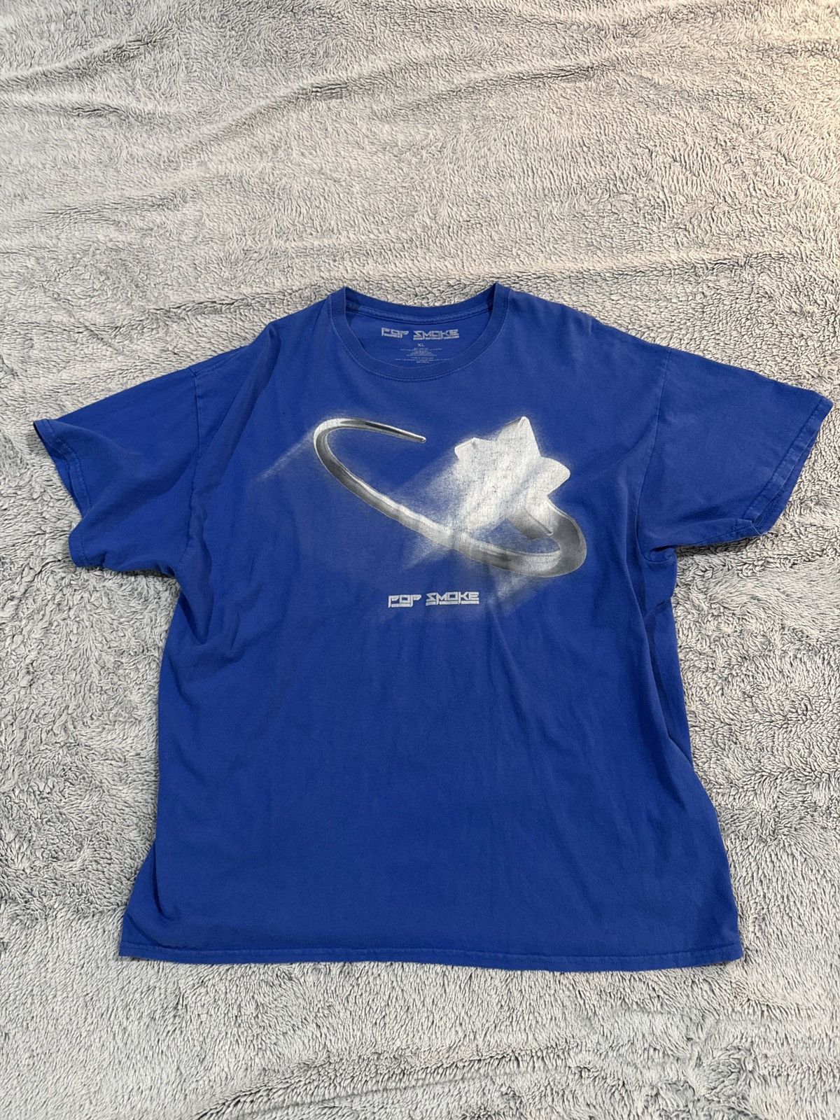 Vintage Vintage Pop Smoke t-shirt Size US XL / EU 56 / 4 - 1 Thumbnail