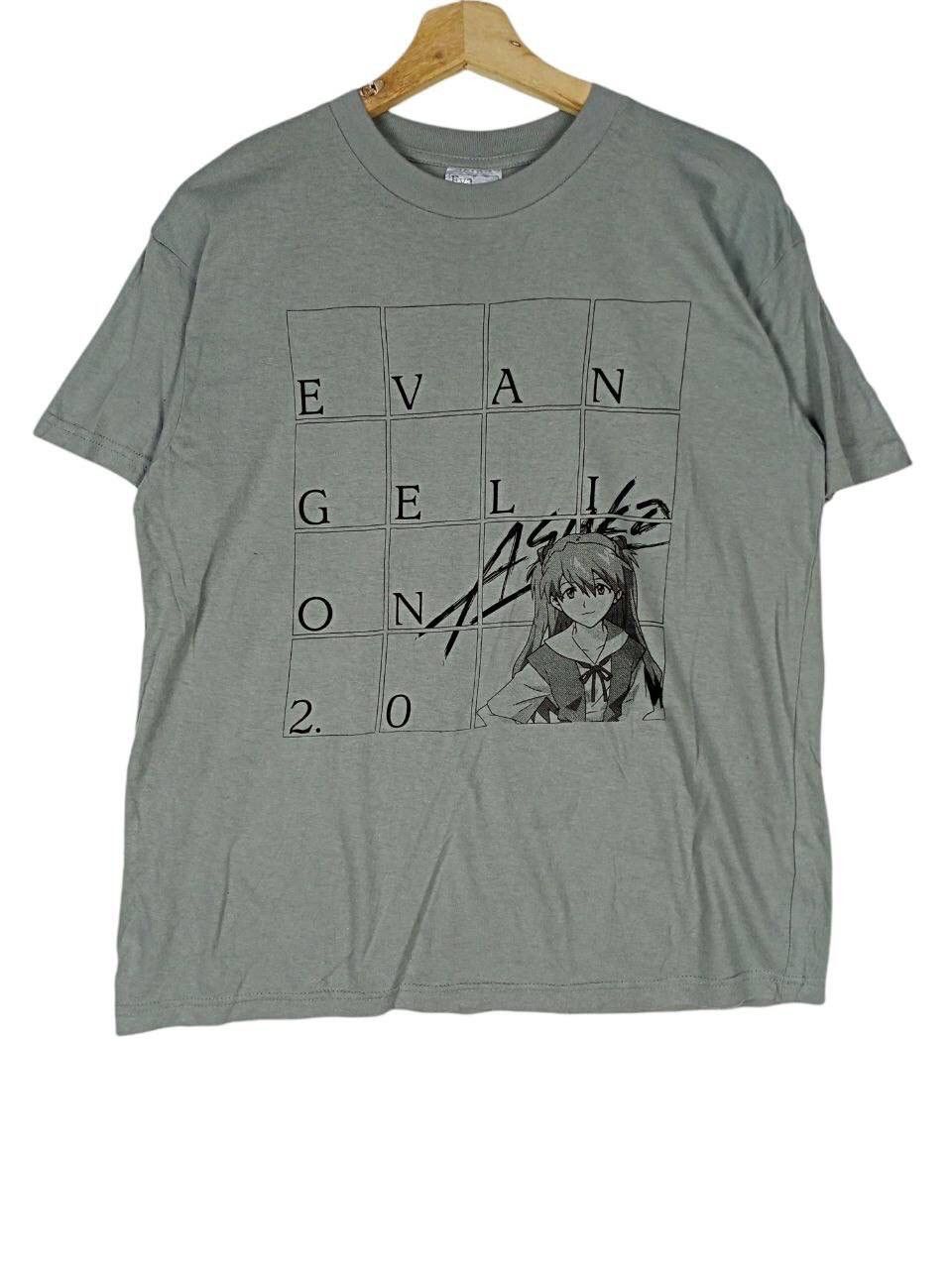 Anime × Cartoon Network × Japanese Brand EVANGELION JAPANESE ANIME ASUKA TEE Size US M / EU 48-50 / 2 - 1 Thumbnail