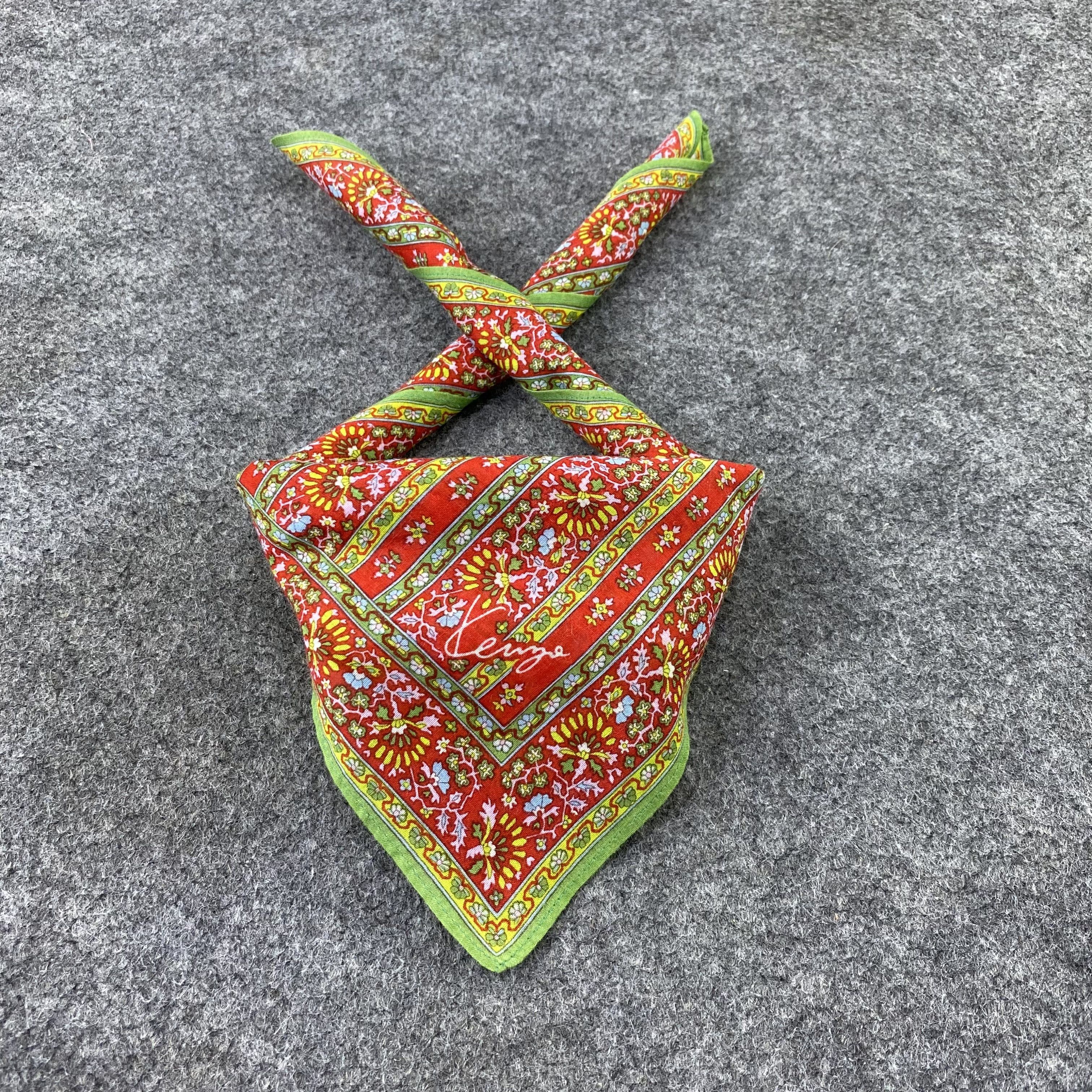 Kenzo Kenzo Handkerchief / Bandana / Neckerchief-B1351 Size ONE SIZE - 2 Thumbnail