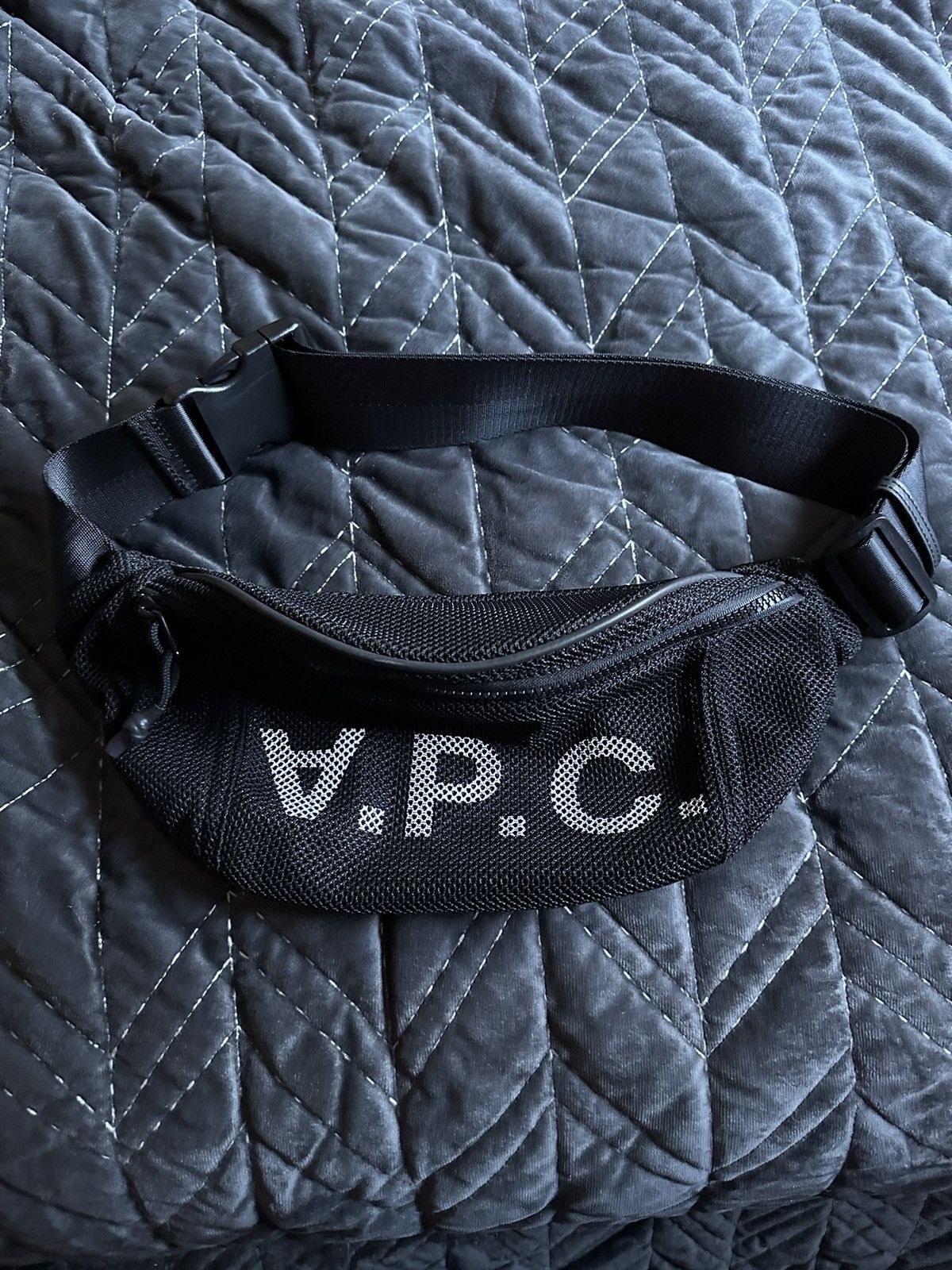 A.P.C. Mesh Fanny Pack Waist Bag