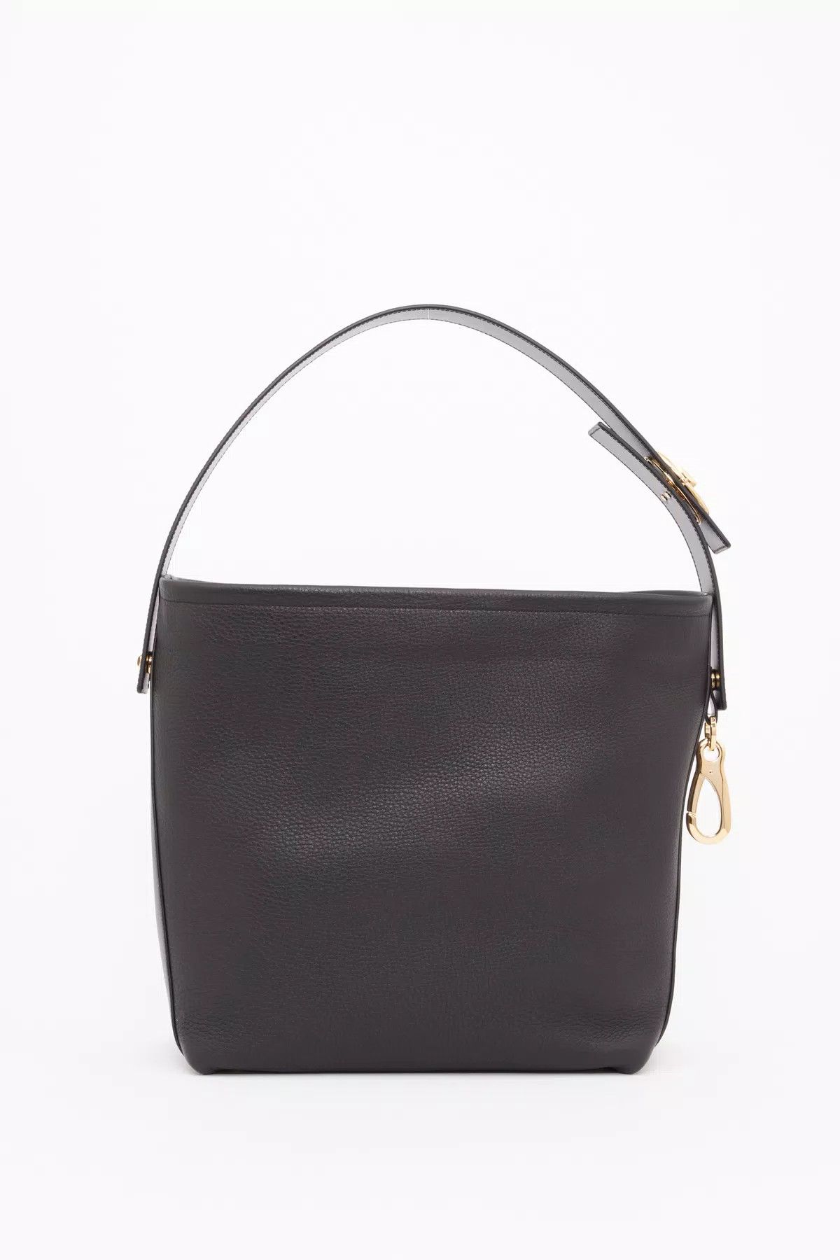 Valentino oc11z0725 Size:OS/Locker Nappa Shopping Bag in Black Size ONE SIZE - 2 Thumbnail
