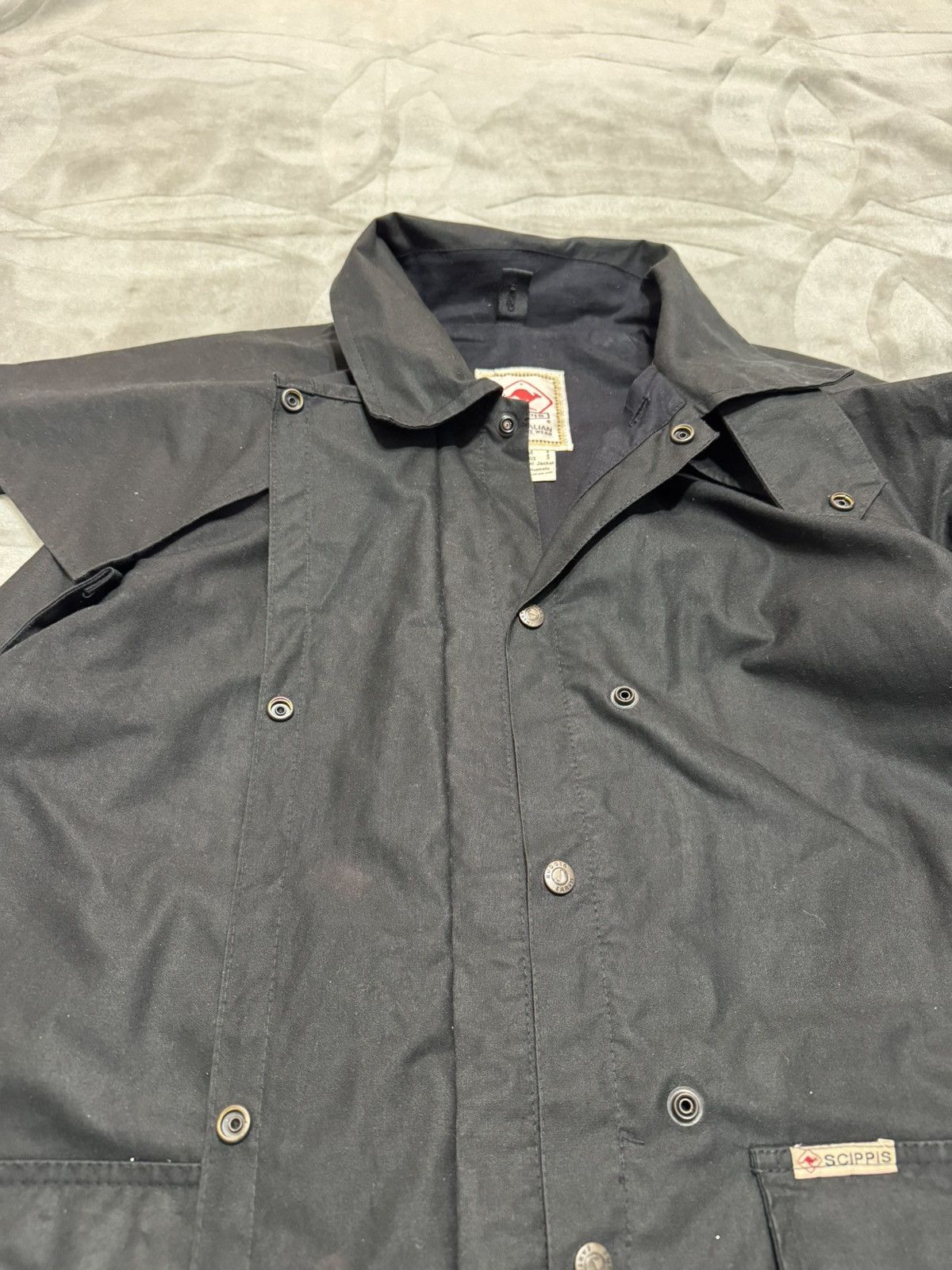 Other Scippis 1J03 Traditional Jacket Coat Australian Waxed HorseM Size US M / EU 48-50 / 2 - 9 Thumbnail