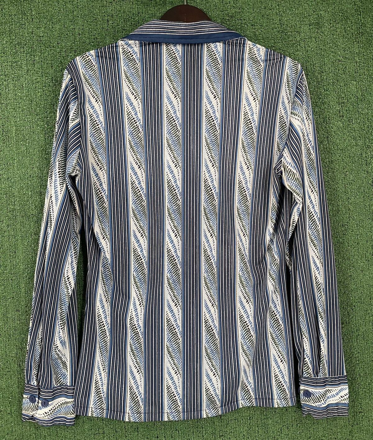 Vintage 70s Scene 3 Da Vinci Disco Geometric Patterned Shirt Small Size US S / EU 44-46 / 1 - 6 Thumbnail