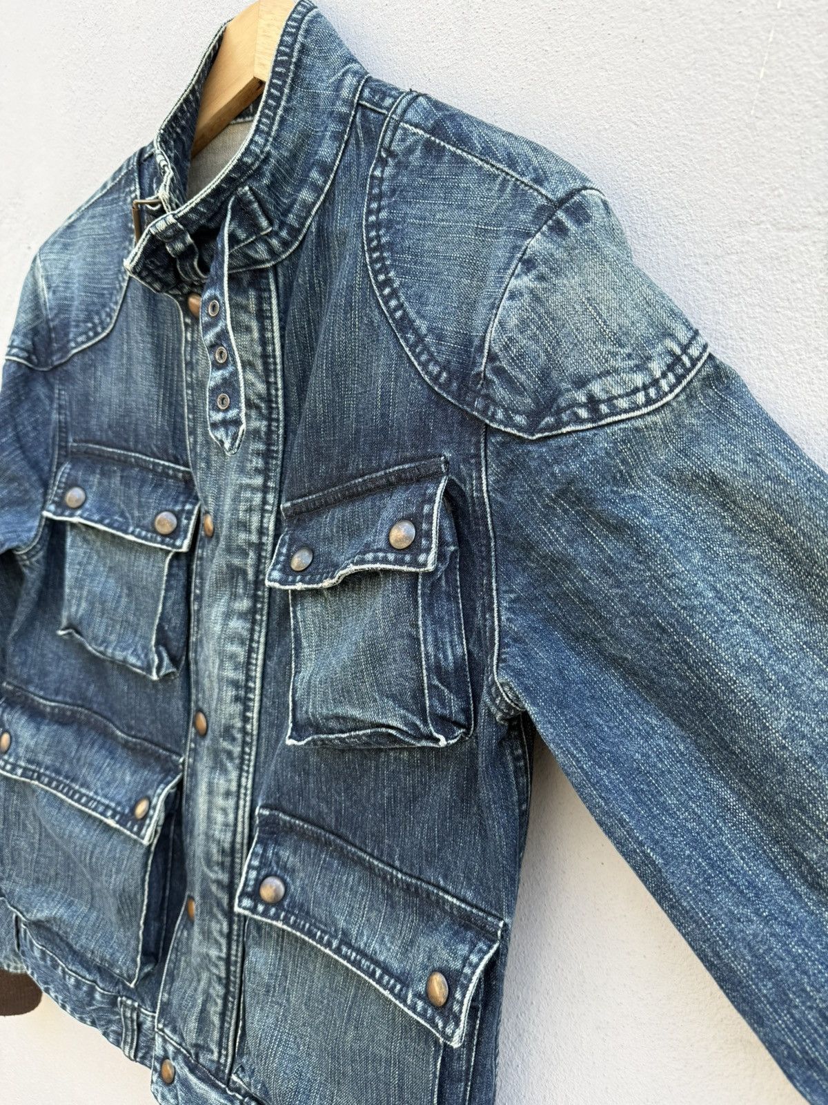 Isamu Katayama Backlash Vintage JOHNBULL KOJIMA JAPAN Slank 3D Pockets Mudwash Denim Size US S / EU 44-46 / 1 - 3 Thumbnail