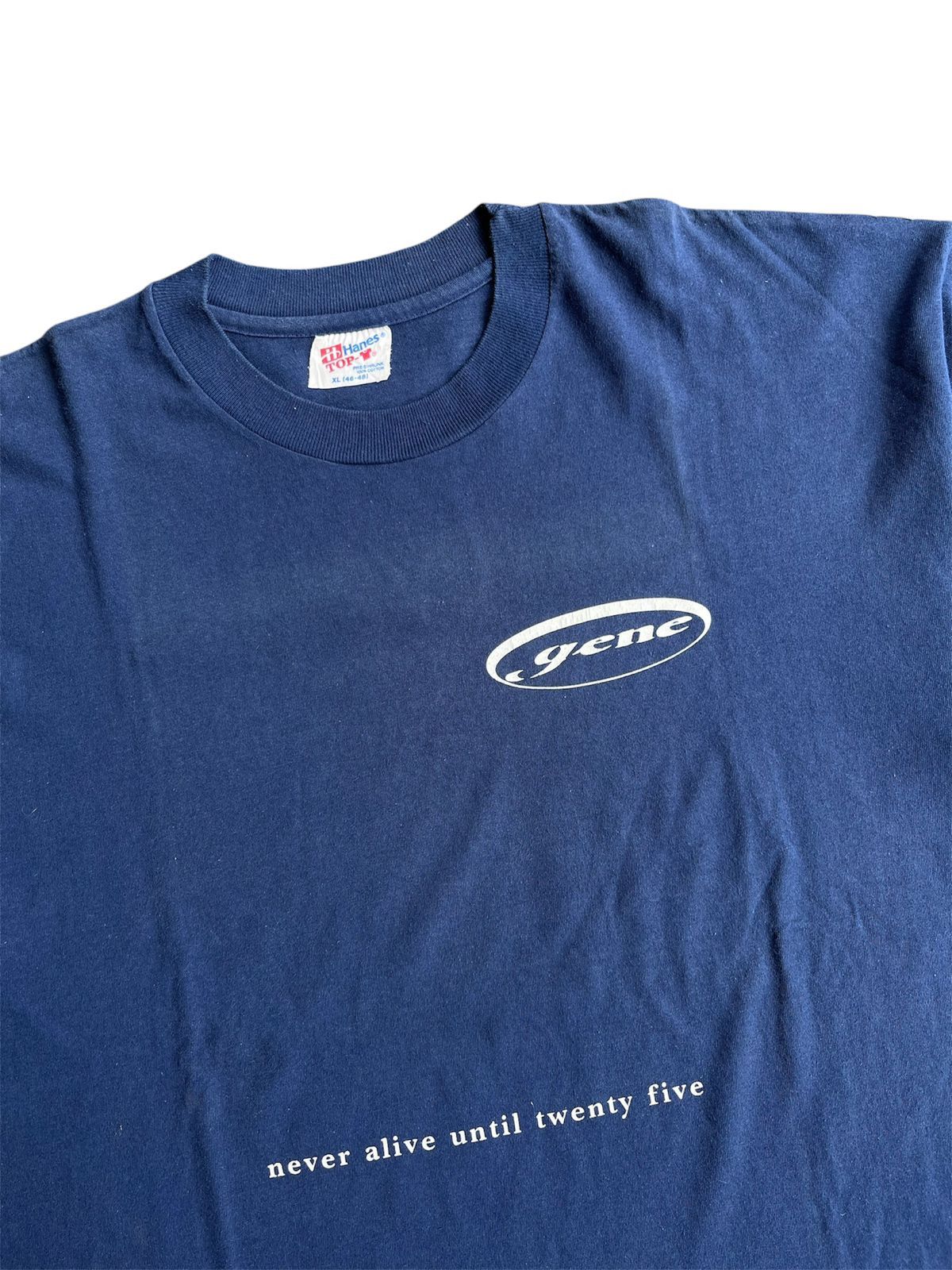 Vintage 1997 Gene Britpop Band Tshirt Size US XL / EU 56 / 4 - 3 Thumbnail
