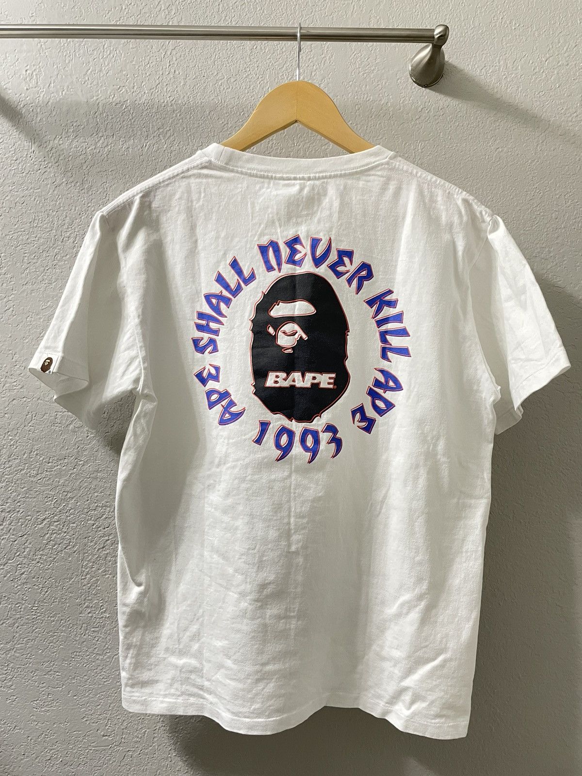 Bape Bape 1993 Tee Size US M / EU 48-50 / 2 - 2 Thumbnail