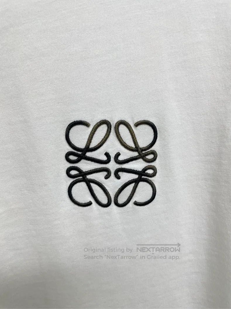Loewe Loewe White Logo Short-Sleeve Size M / US 6-8 / IT 42-44 - 4 Thumbnail