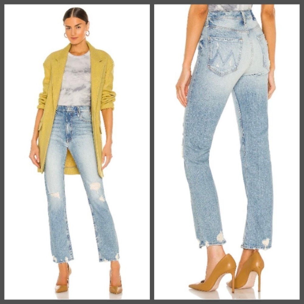 MOTHER mother high waisted rider skimp the confession jeans size 32 Size 32" / US 10 / IT 46 - 1 Thumbnail