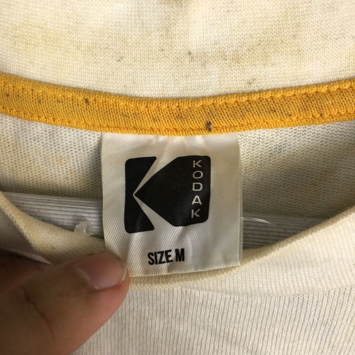 Kodak GU Kodak film vintage White T-Shirt #A1522 Size US M / EU 48-50 / 2 - 9 Thumbnail