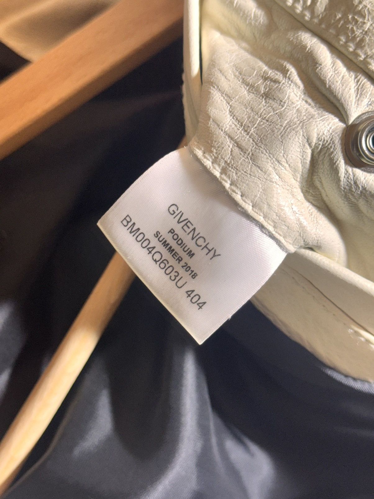 Givenchy givenchy ss18 runway sleeveless leather biker jacket Size US S / EU 44-46 / 1 - 3 Thumbnail