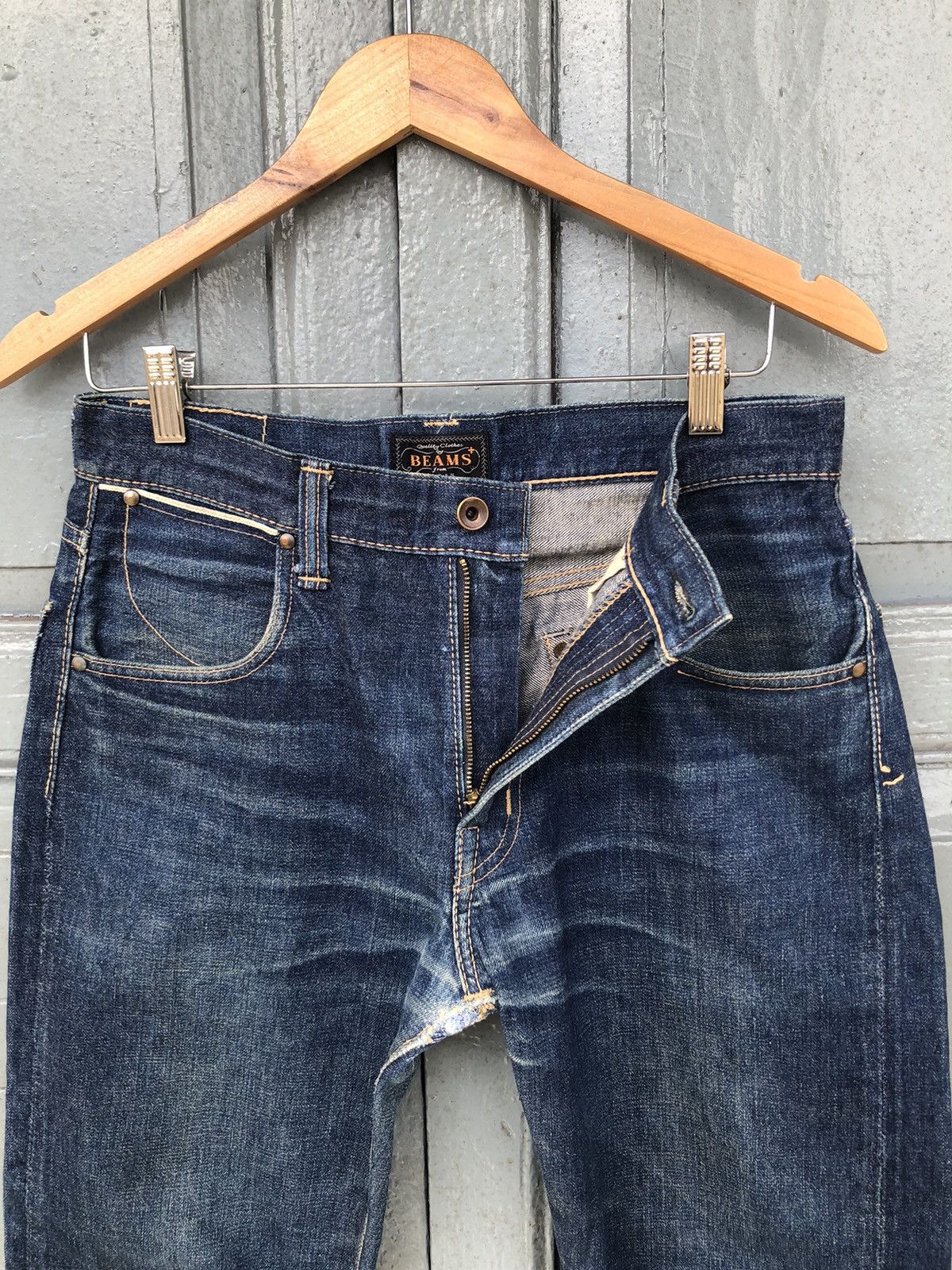 Beams Plus × Japanese Brand Beams+ Selvedged Denim Pants Size US 30 / EU 46 - 4 Thumbnail