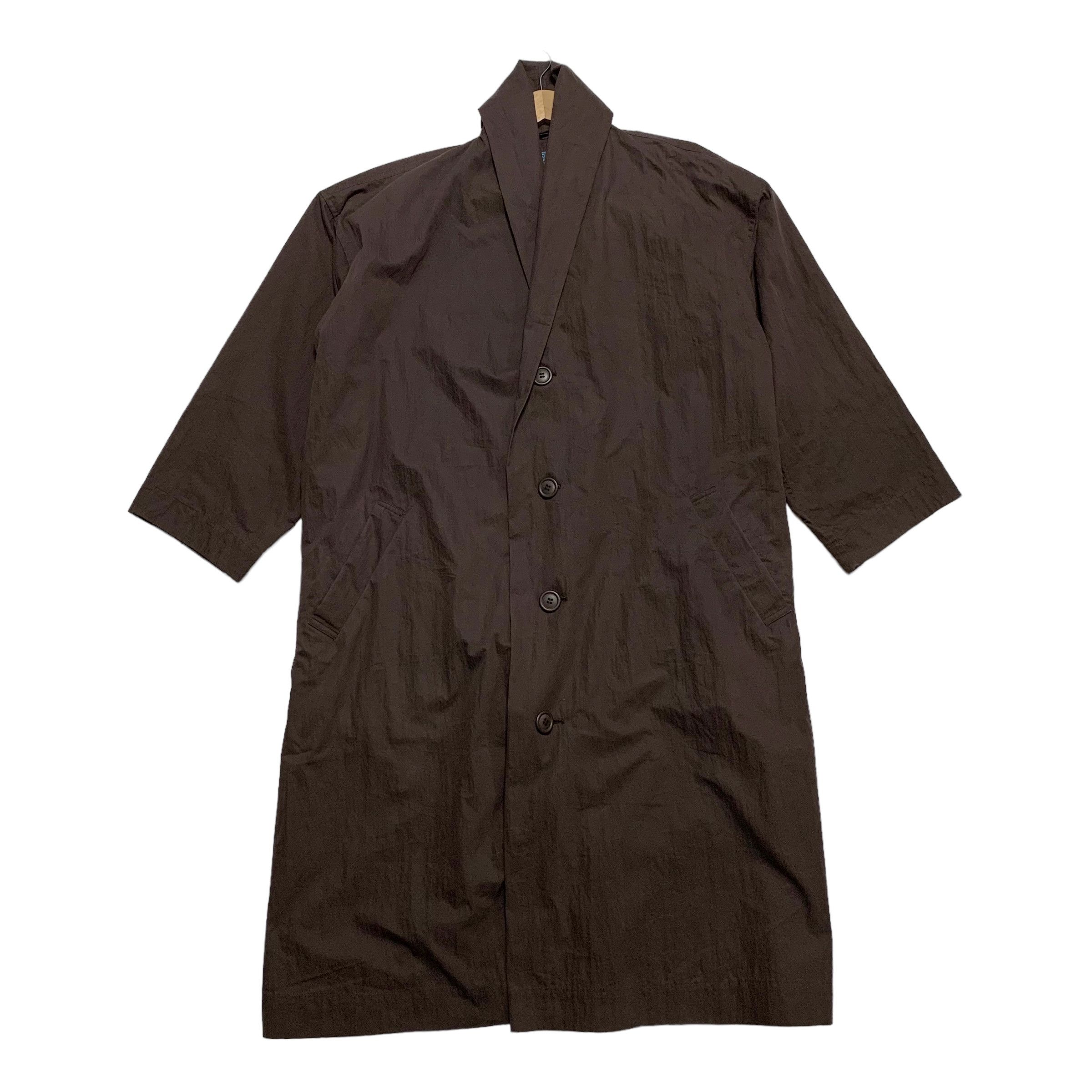 Issey Miyake Vintage 80s Issey Miyake Windcoat Overcoat Size US M / EU 48-50 / 2 - 2 Thumbnail