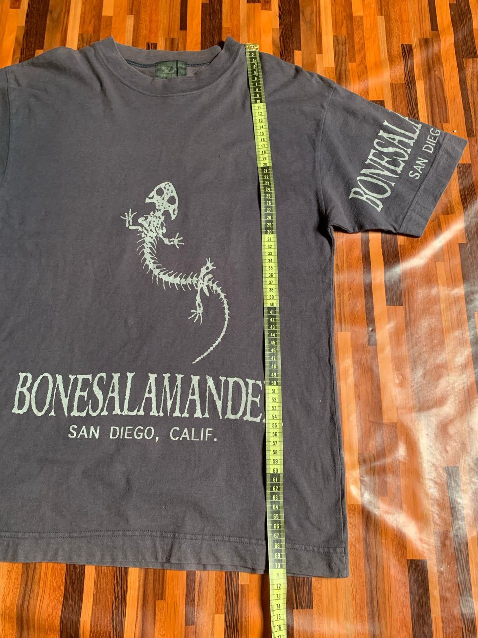 Vintage usa made Boneslamander Skateboard vintage shirt Size US L / EU 52-54 / 3 - 8 Thumbnail