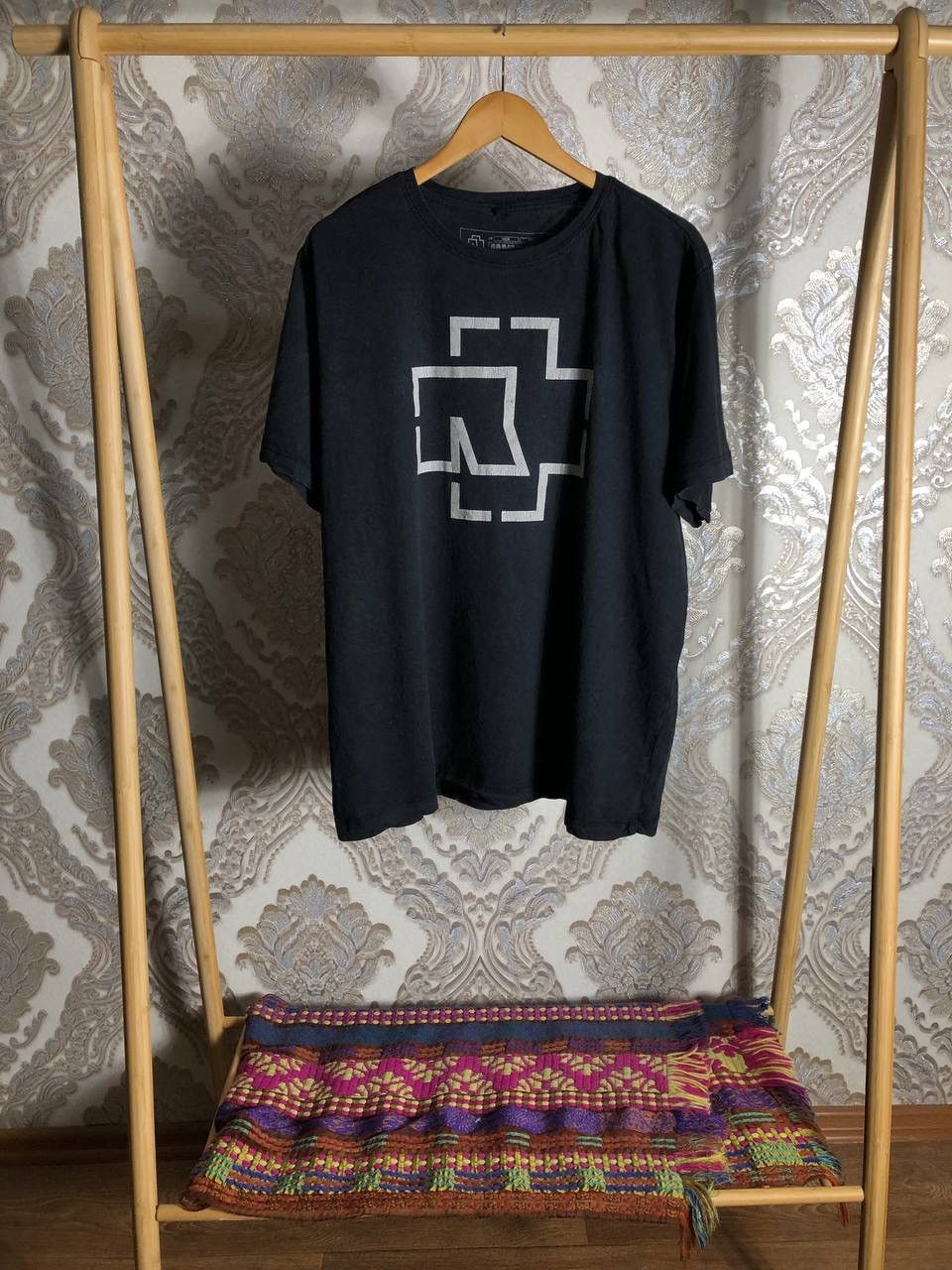 Band Tees VINTAGE RAMMSTEIN WORLD TOUR ROCK T-SHIRT RETRO METAL 90s Size US XXL / EU 58 / 5 - 1 Thumbnail