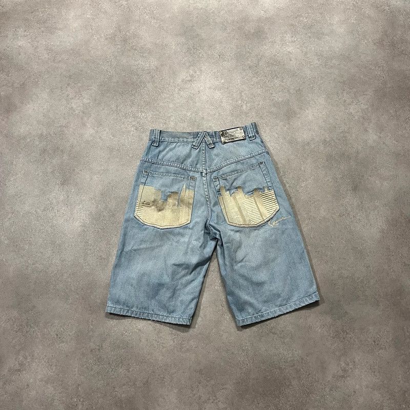 JNCO Vintage Karl Kani Baggy Shorts Retro Rap Hip Hop 90s Size US 30 / EU 46 - 1 Thumbnail