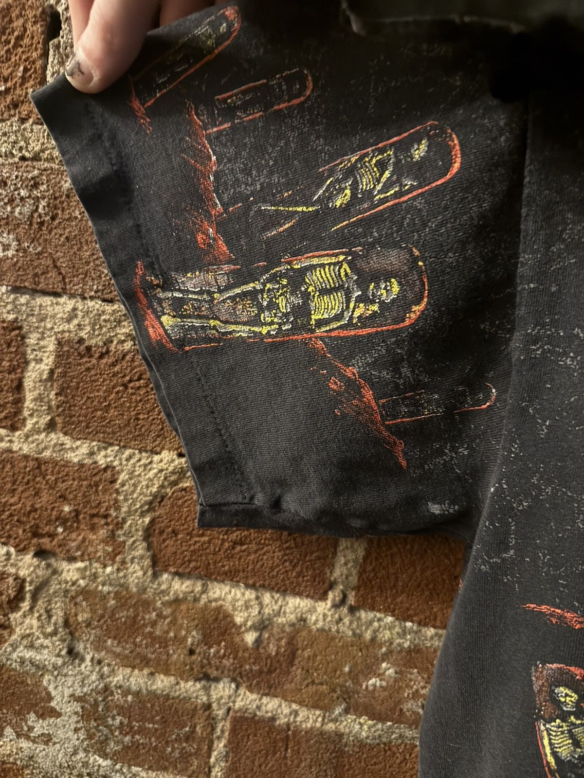 Vintage 90s slayer graveyard t shirt size L Size US L / EU 52-54 / 3 - 4 Thumbnail