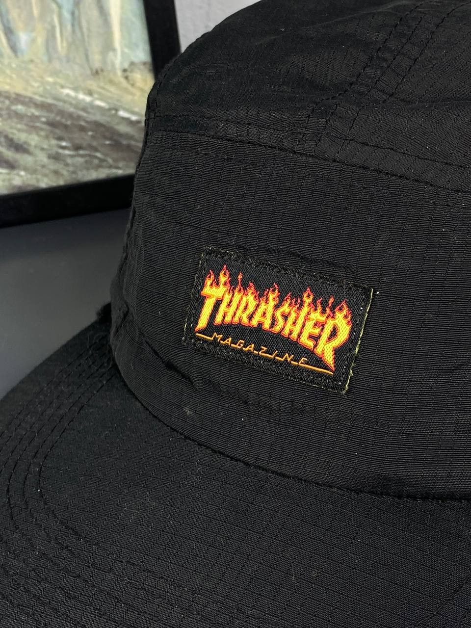 Thrasher Vintage Y2K Thrasher SKATEBOARDS Nylon 5 Panel Hat Size ONE SIZE - 3 Thumbnail
