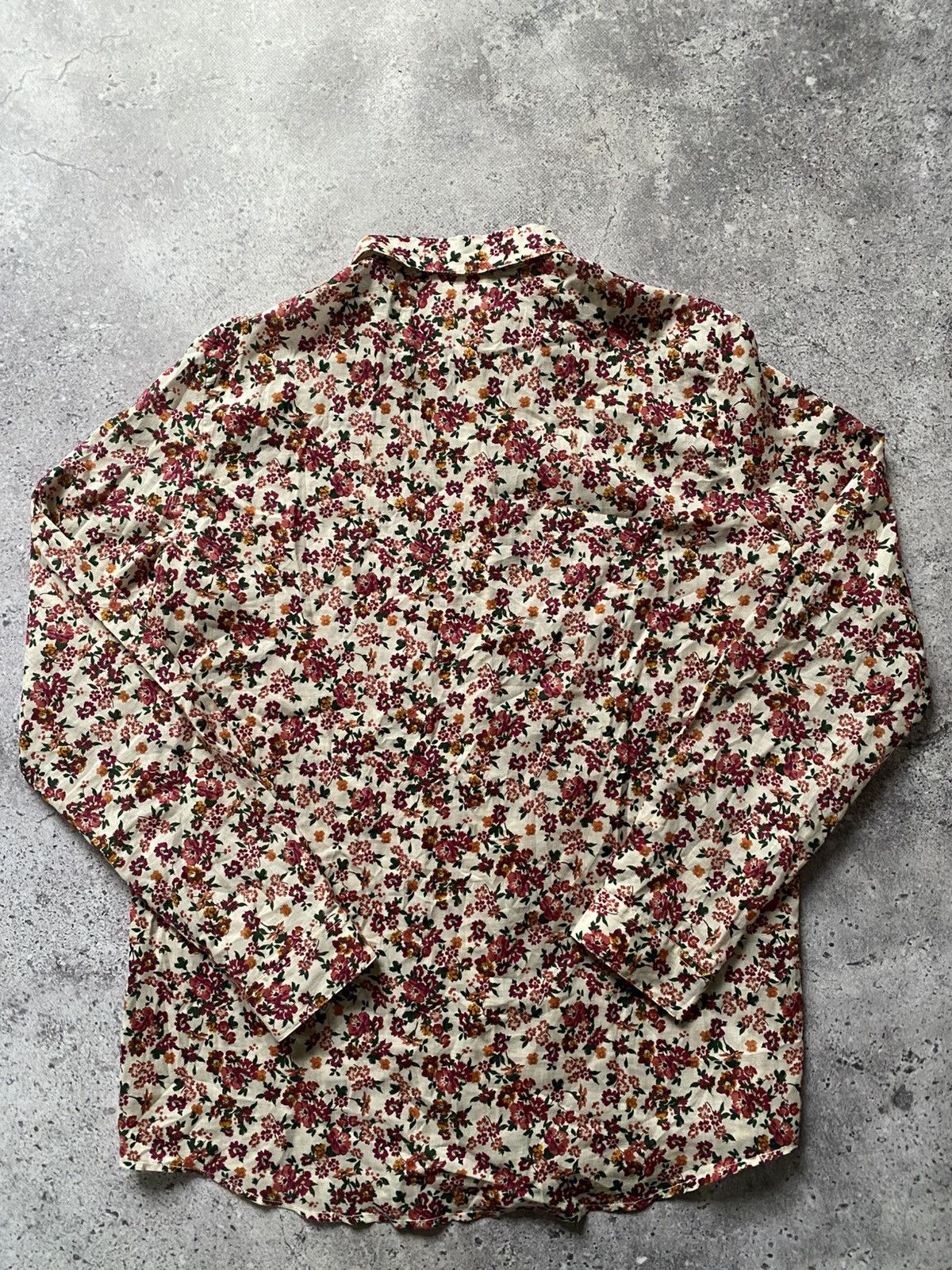 Sezane Sezane Blouse Pierro Shirt Floral Print Long Sleeve Women's Size XS / US 0-2 / IT 36-38 - 15 Thumbnail