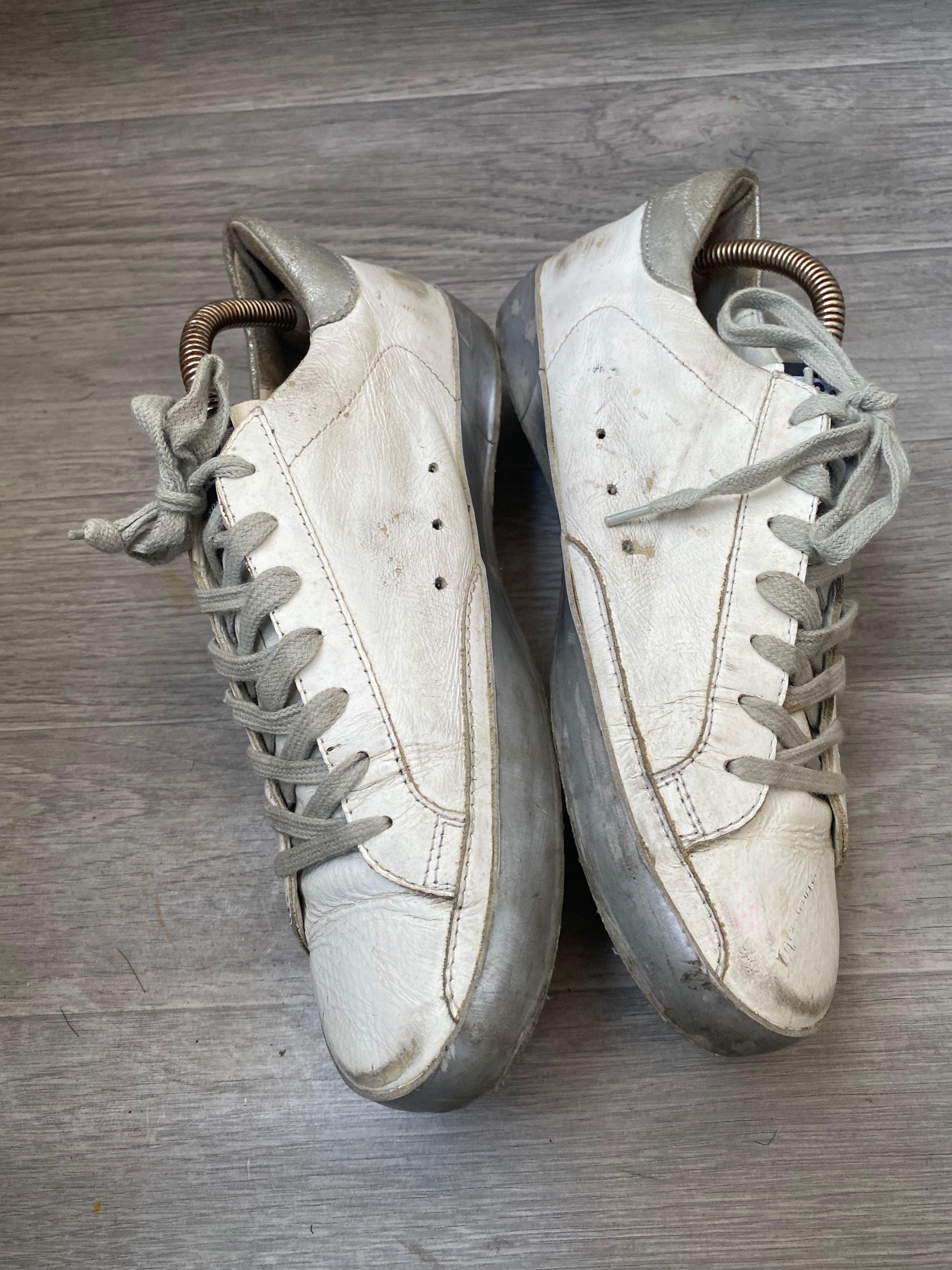 Golden Goose Golden Goose Superstar Distressed Low Top Sneakers Sz 40 Size US 7 / EU 40 - 3 Thumbnail
