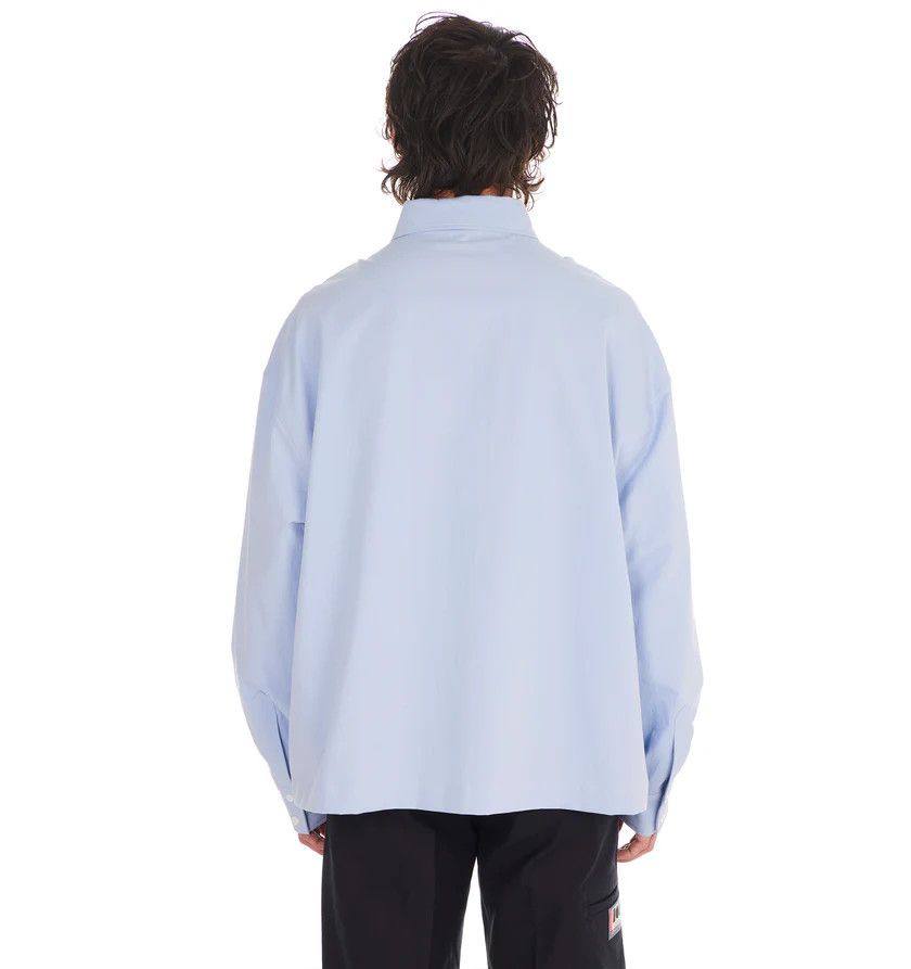 Nahmias o1h1sh11224 Boxy Button Up in Sky Blue Size US L / EU 52-54 / 3 - 2 Thumbnail